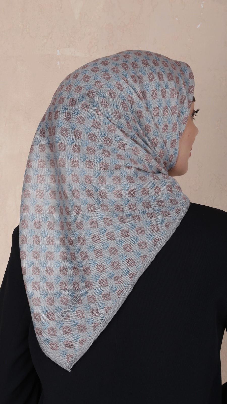 Locella Soft Pamuk Eşarp Açık Vizon-1