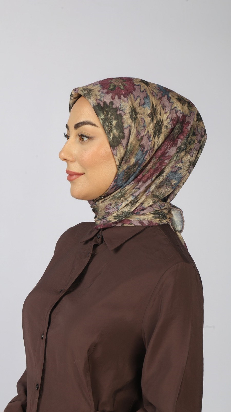 Locella Soft Pamuk Eşarp Leylak