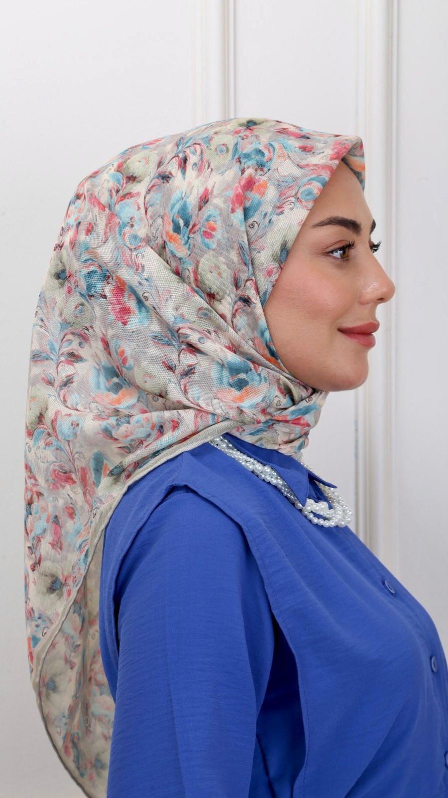 Locella Soft Pamuk Eşarp Yeşil-6