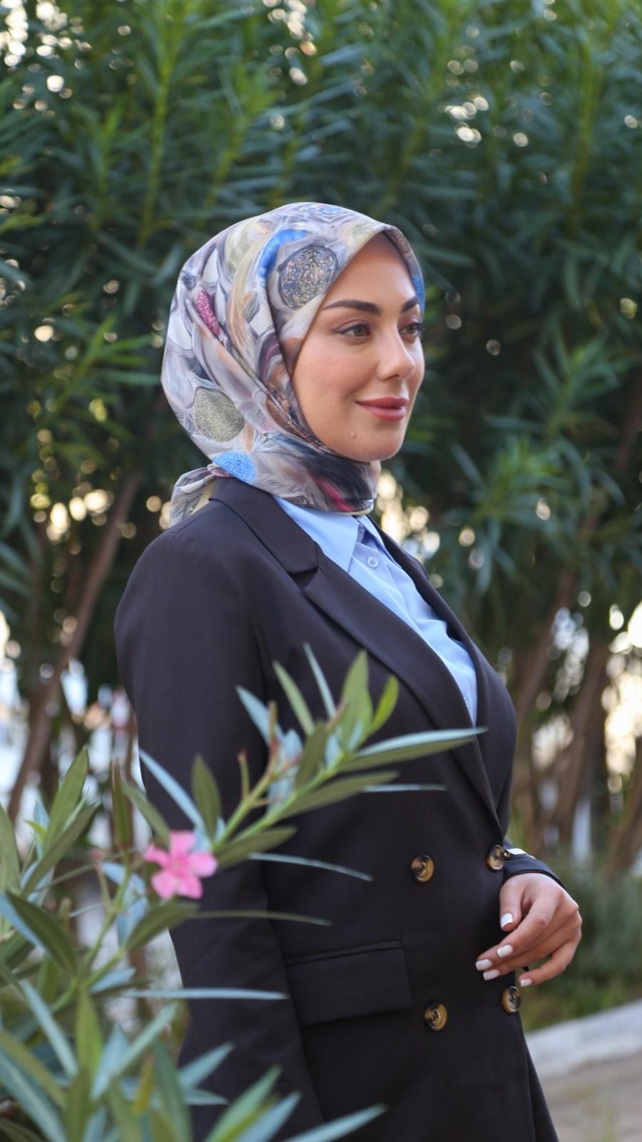 Locella Soft Pamuk Eşarp Sarı-6