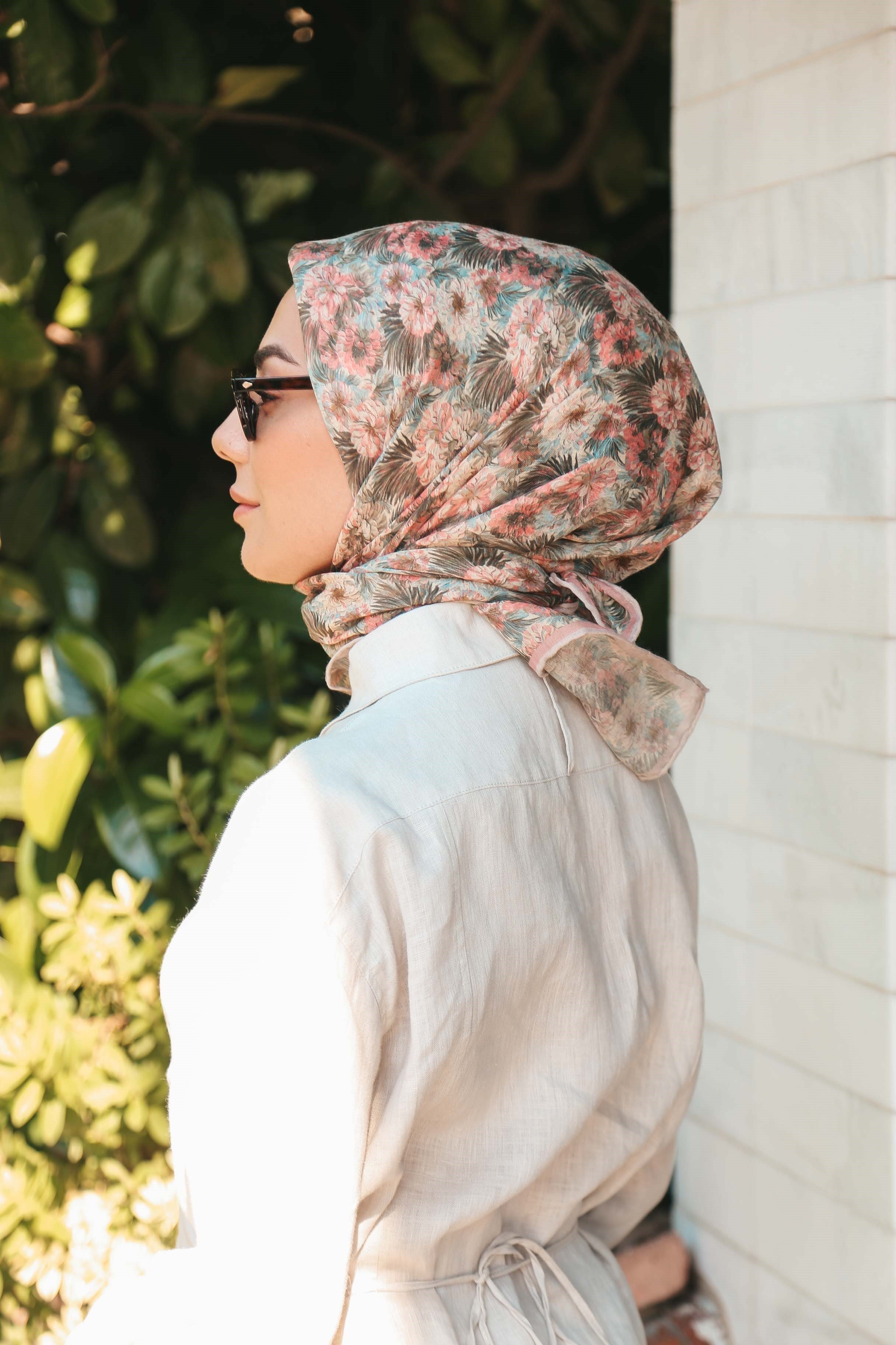 Locella Soft Pamuk Eşarp Pembe