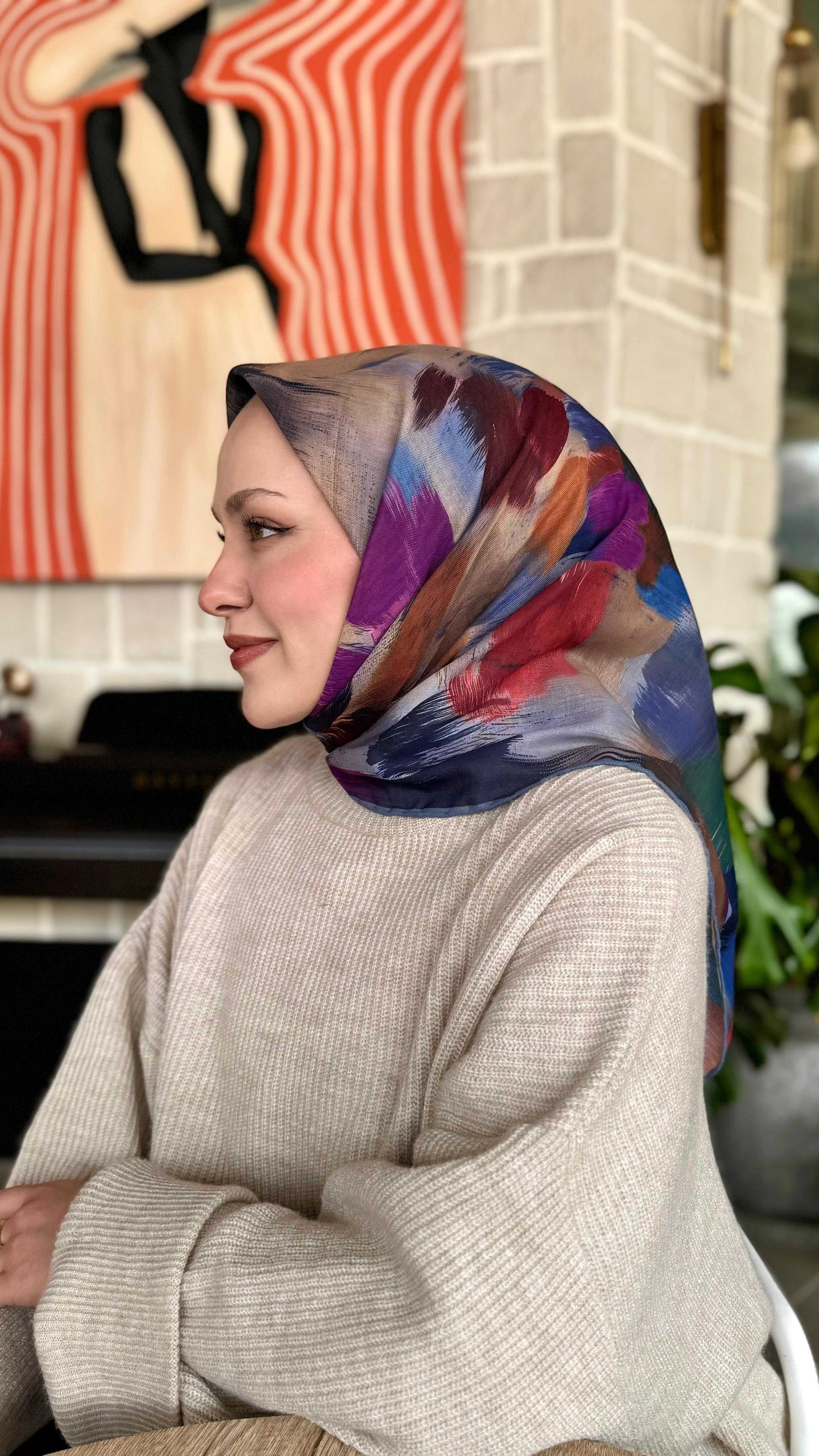 Locella Soft Pamuk Eşarp-1250