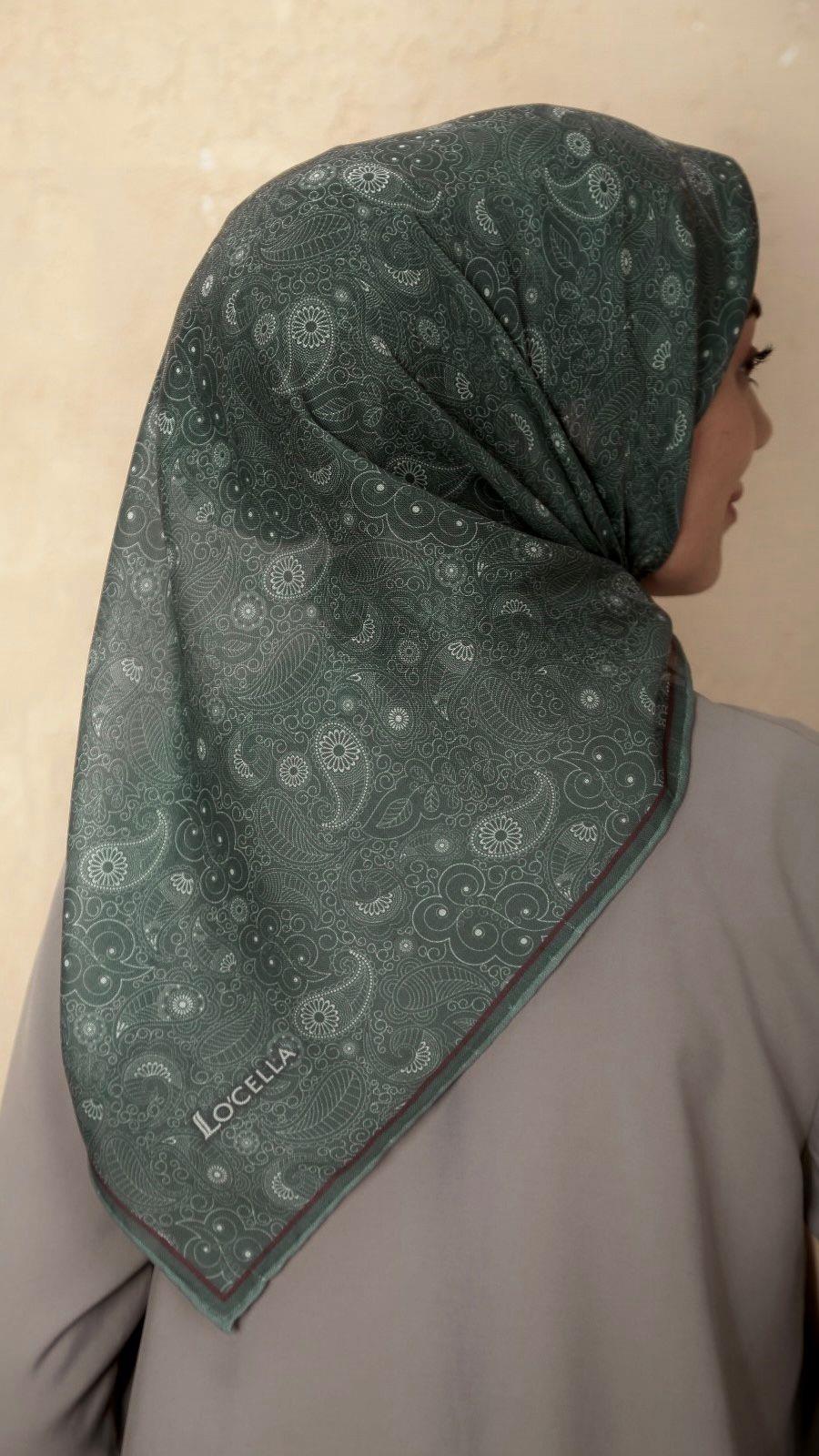 Locella Soft Pamuk Eşarp Çağla Yeşili-28