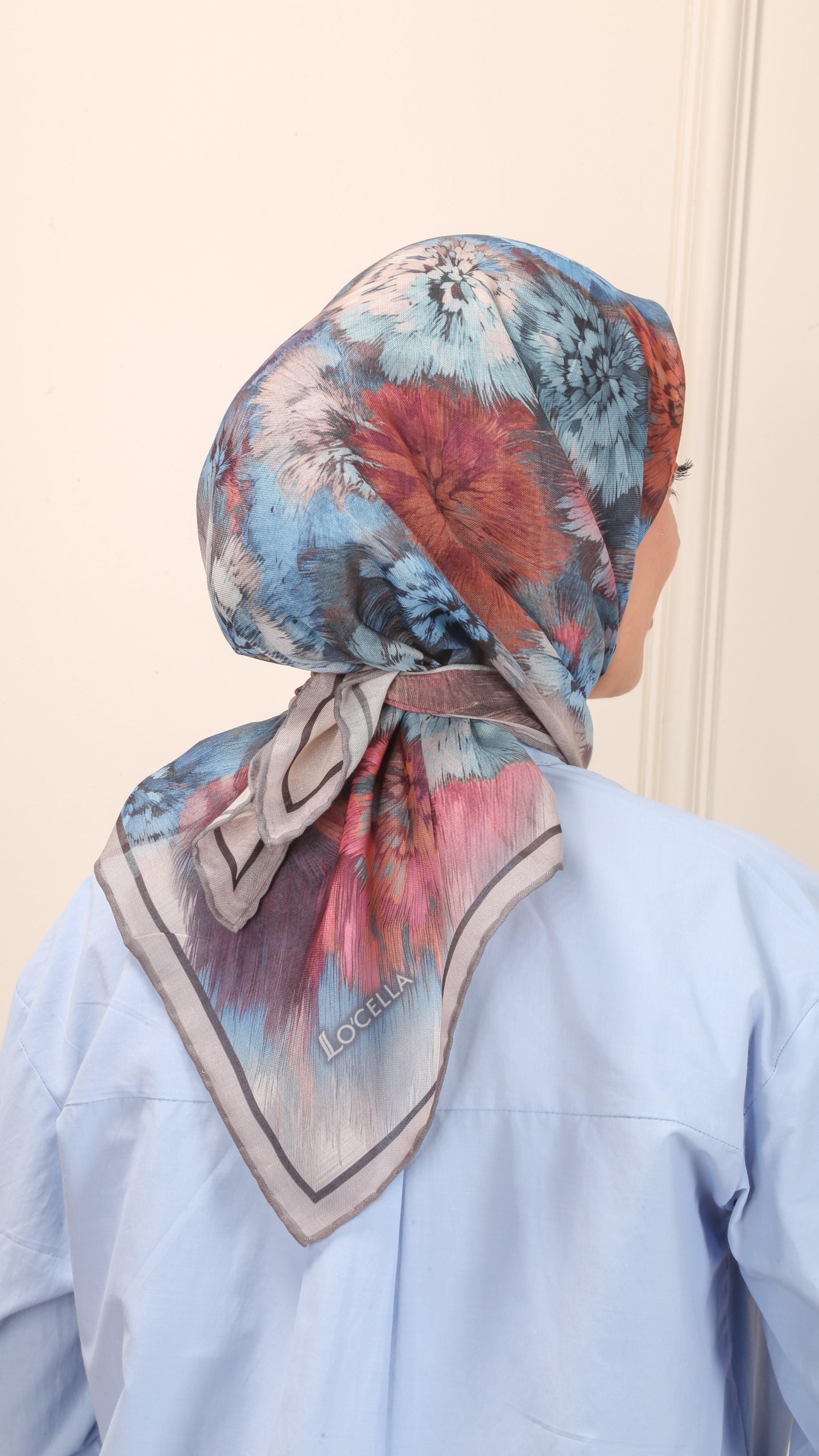 Locella Soft Pamuk Eşarp Taş-10