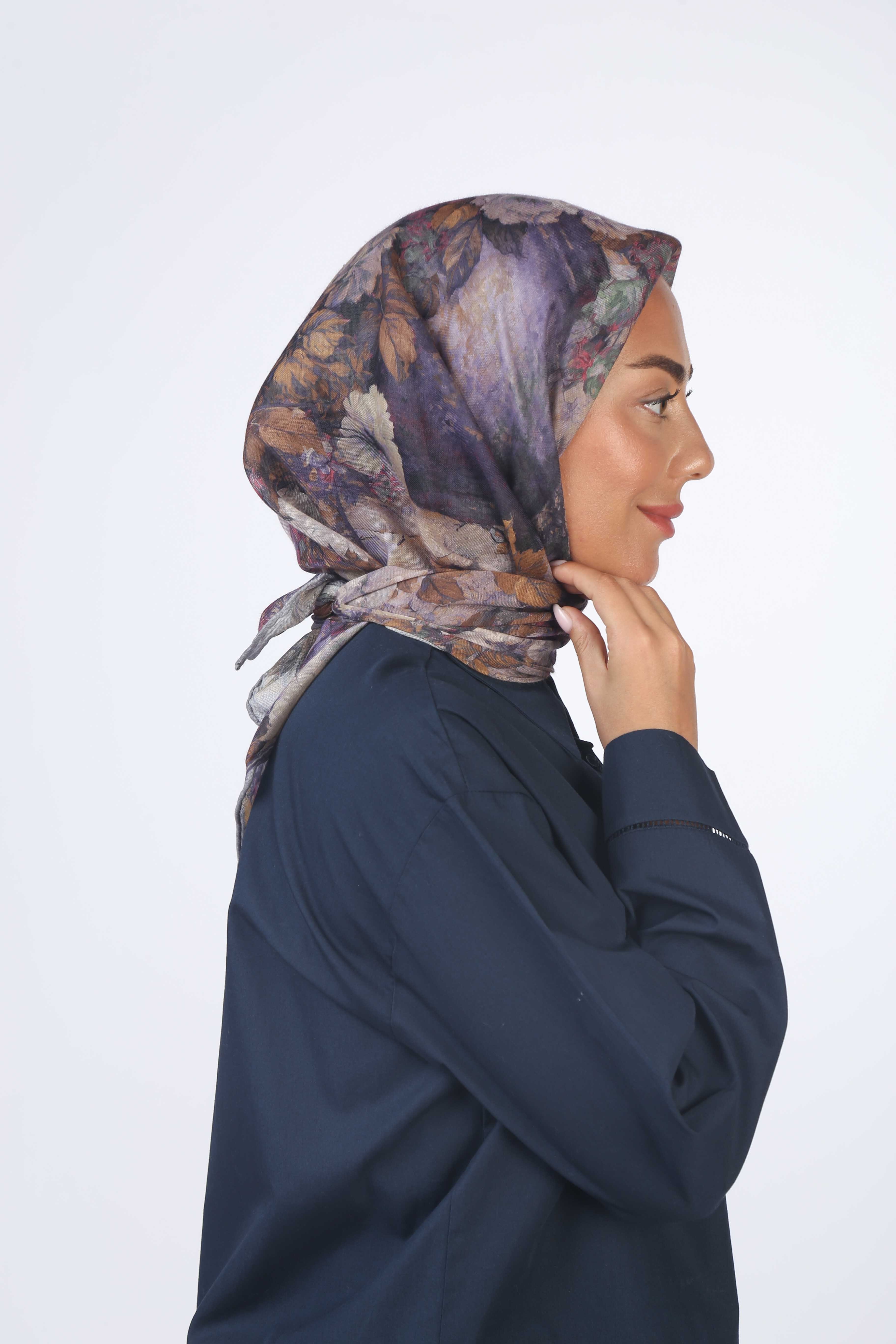 Locella Soft Pamuk Eşarp Leylak
