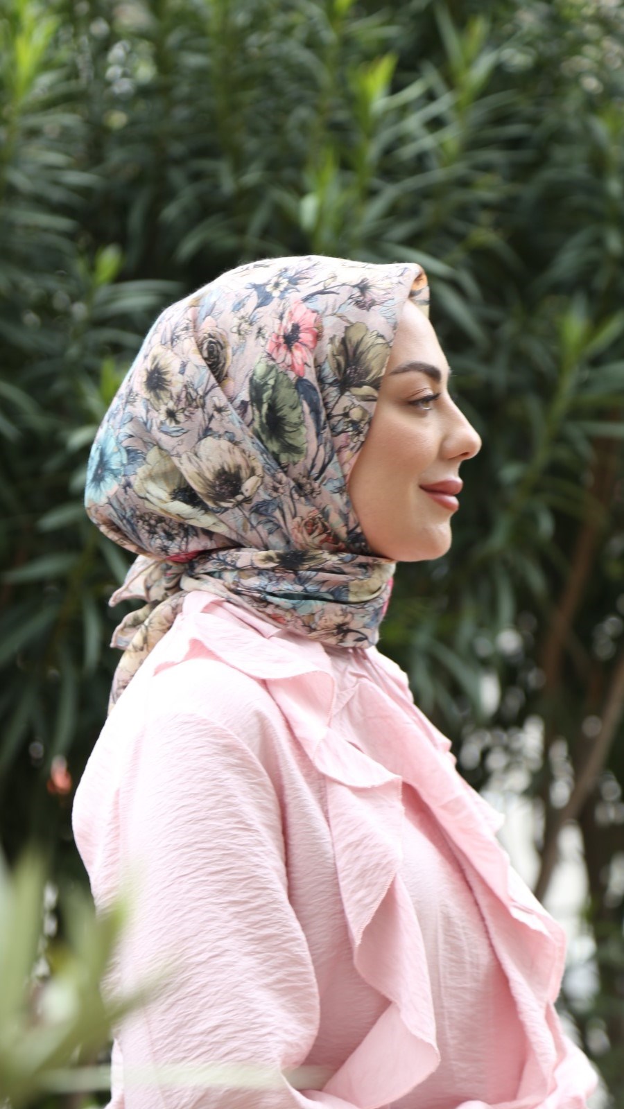 Locella Soft Pamuk Eşarp Soft Pembe