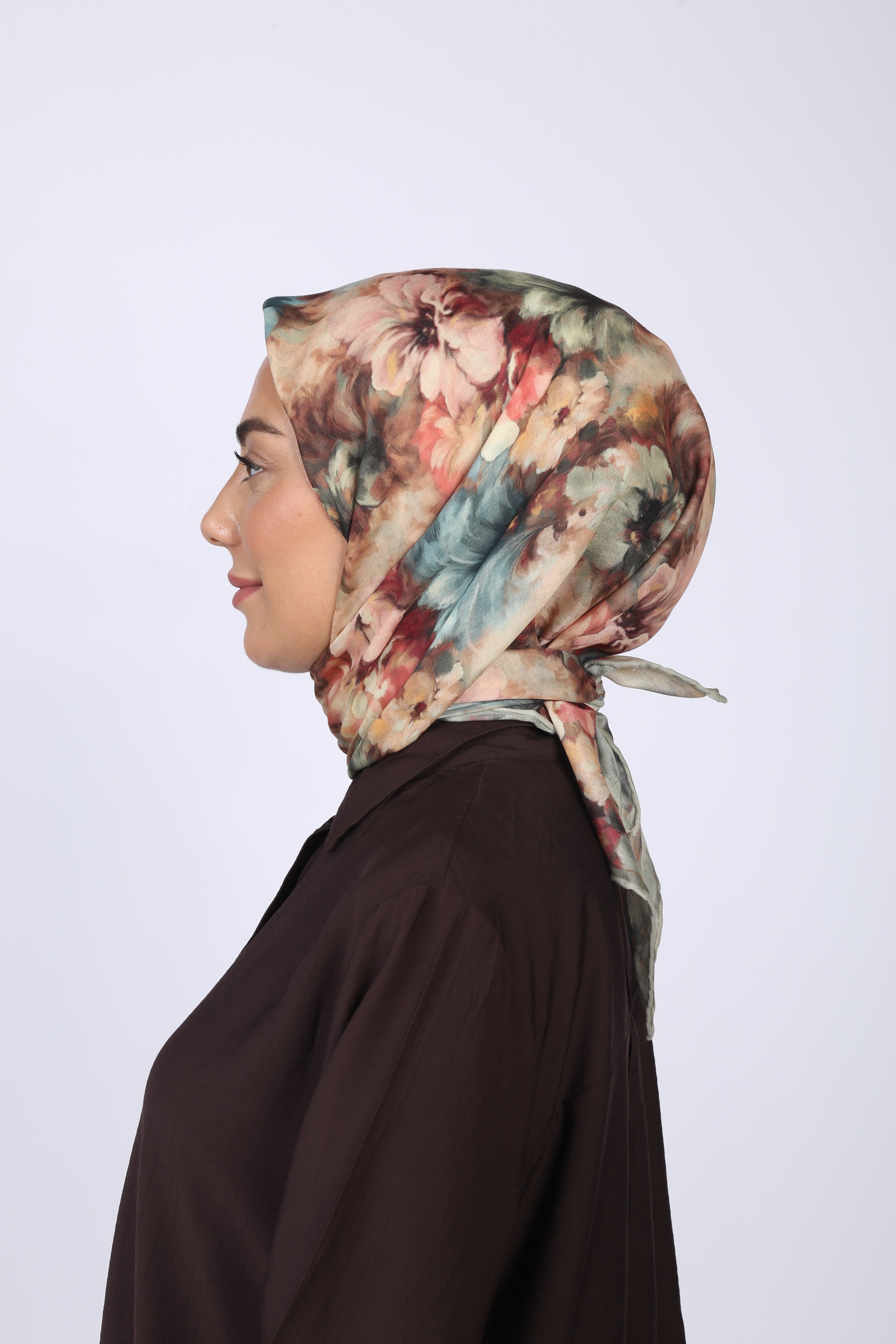 Locella Soft Pamuk Eşarp Yeşil