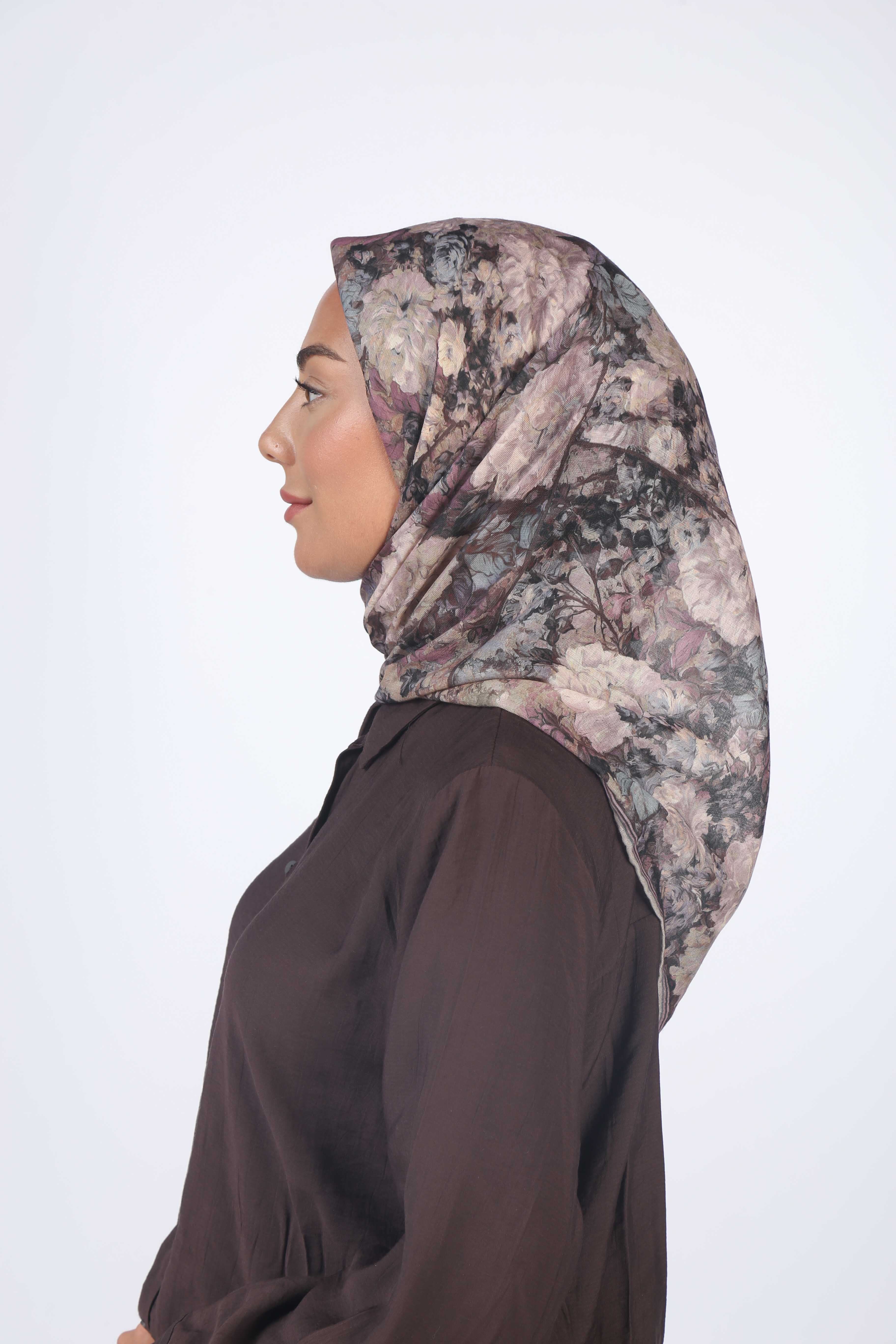 Locella Soft Pamuk Eşarp Pudra Pembe