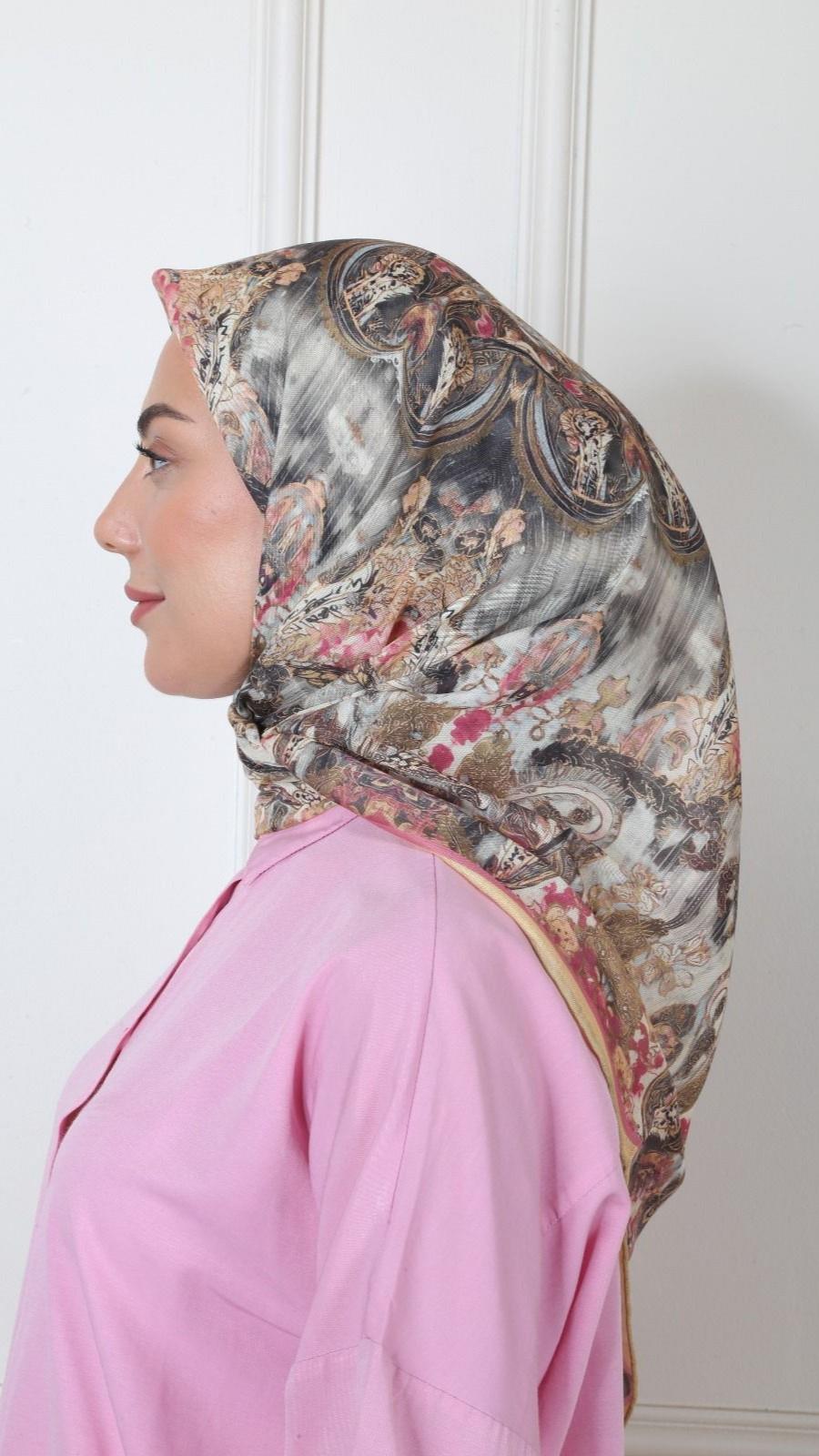 Locella Soft Pamuk Eşarp Sarı-1