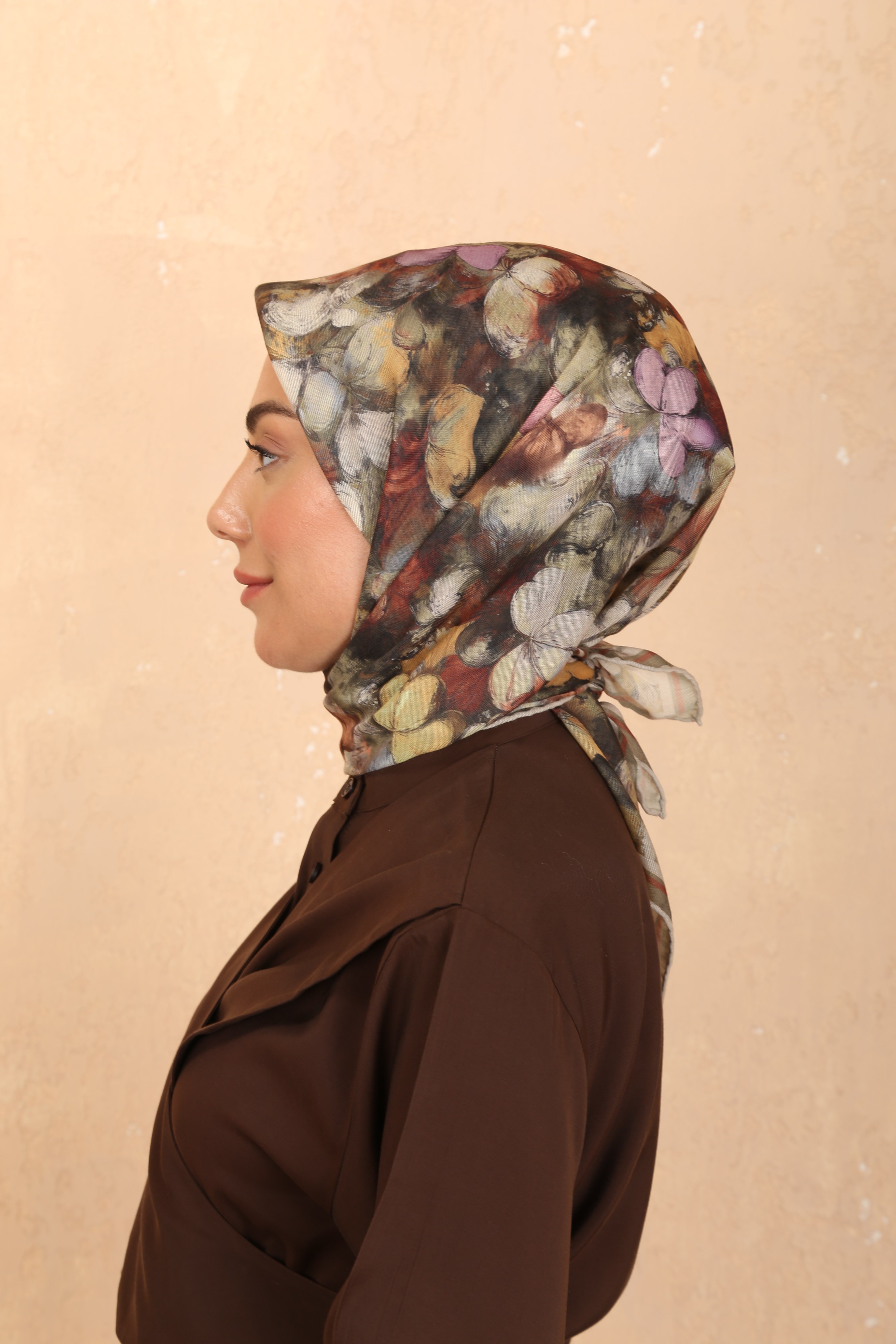 Locella Soft Pamuk Eşarp Yeşil