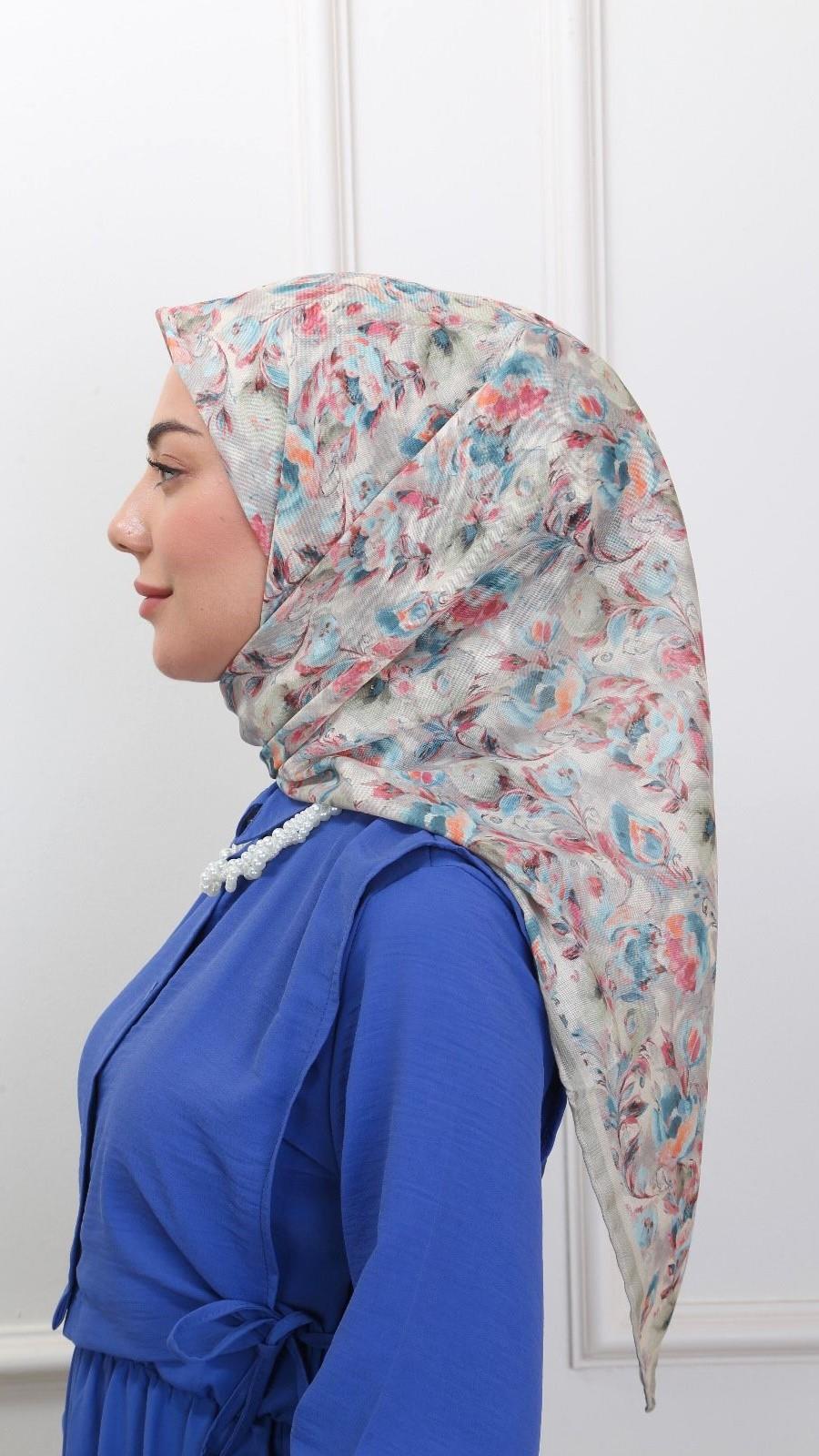 Locella Soft Pamuk Eşarp Yeşil-6