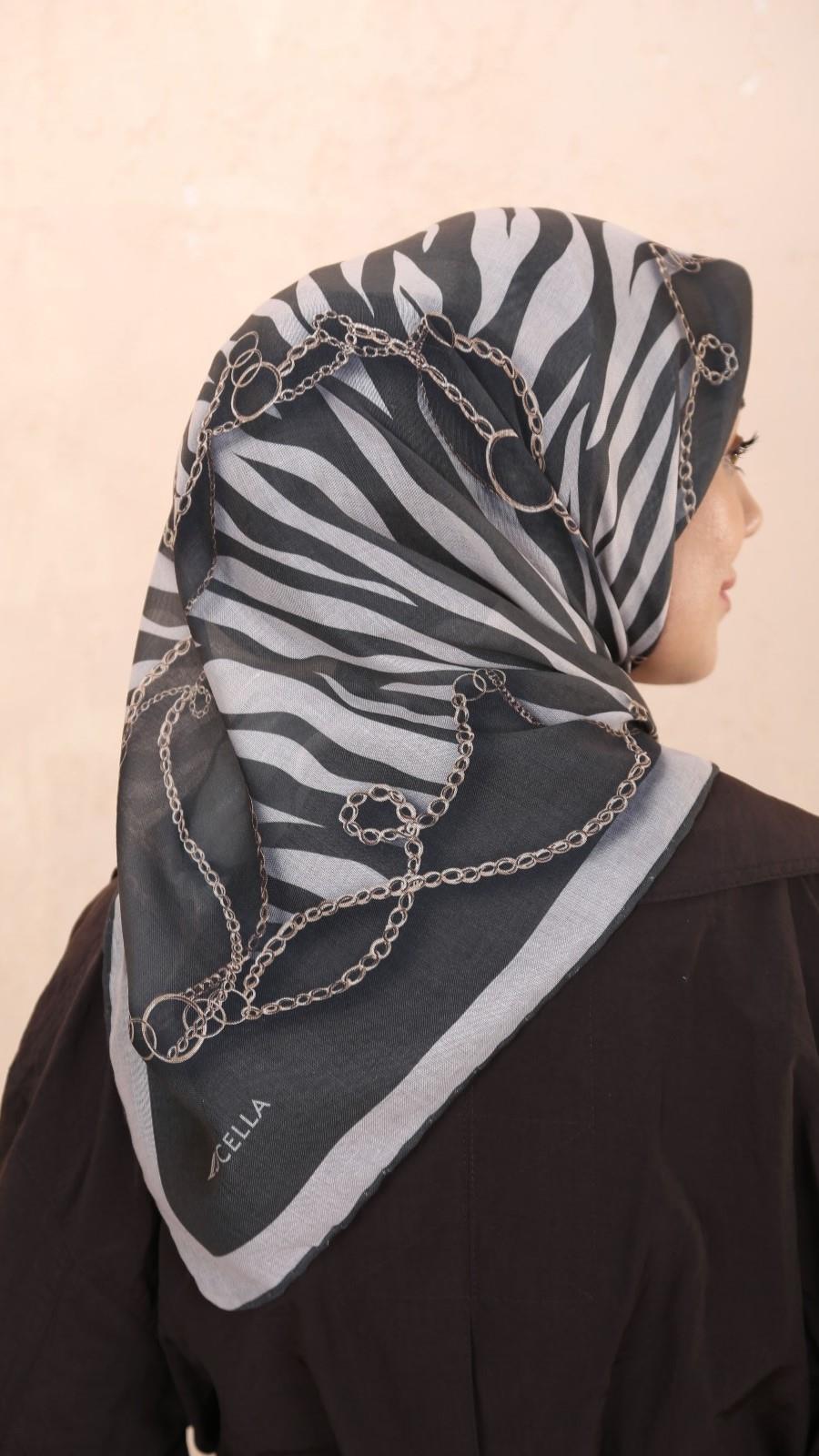 Locella Soft Pamuk Eşarp Yeşil-9