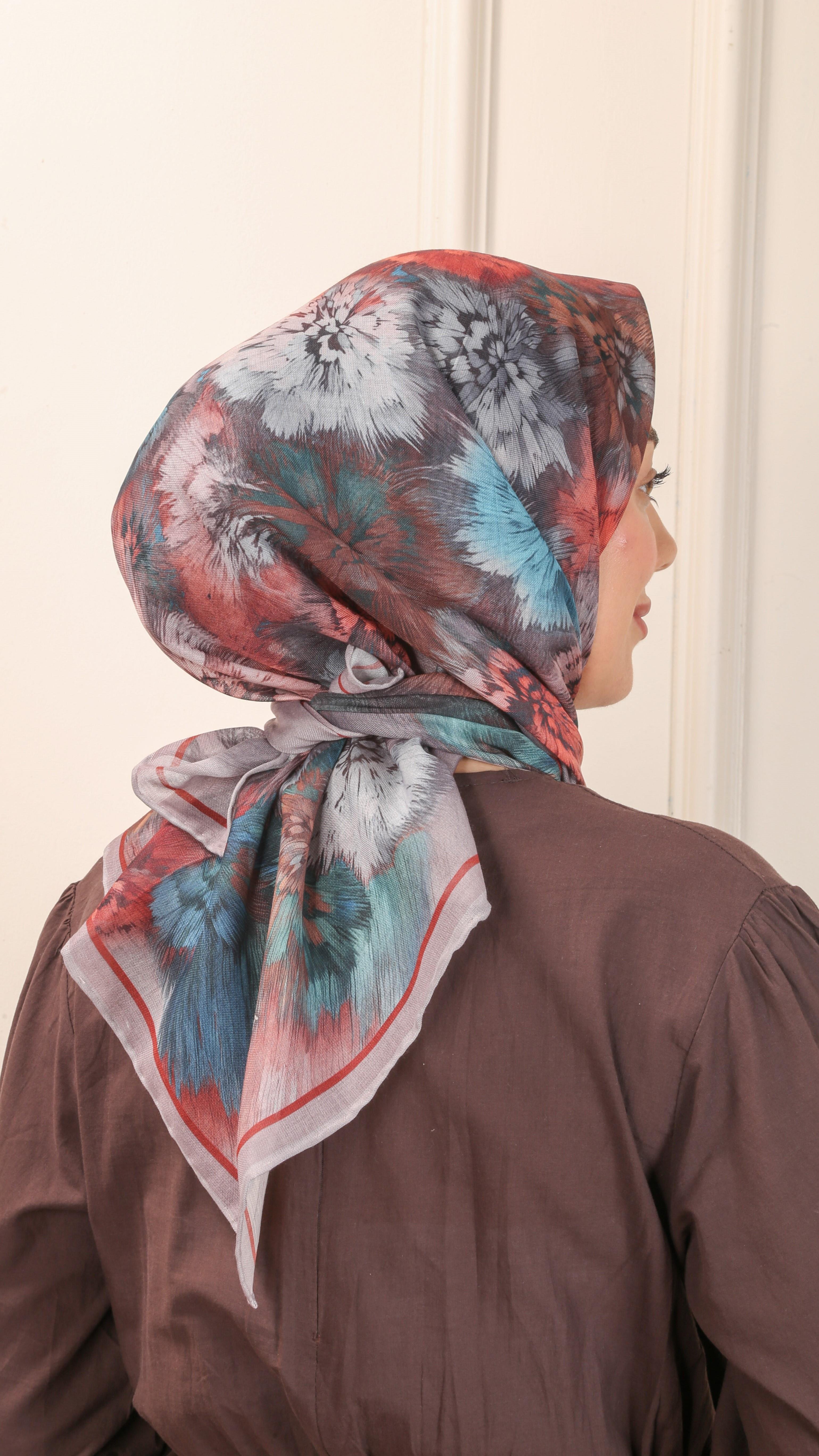 Locella Soft Pamuk Eşarp Vizon-2