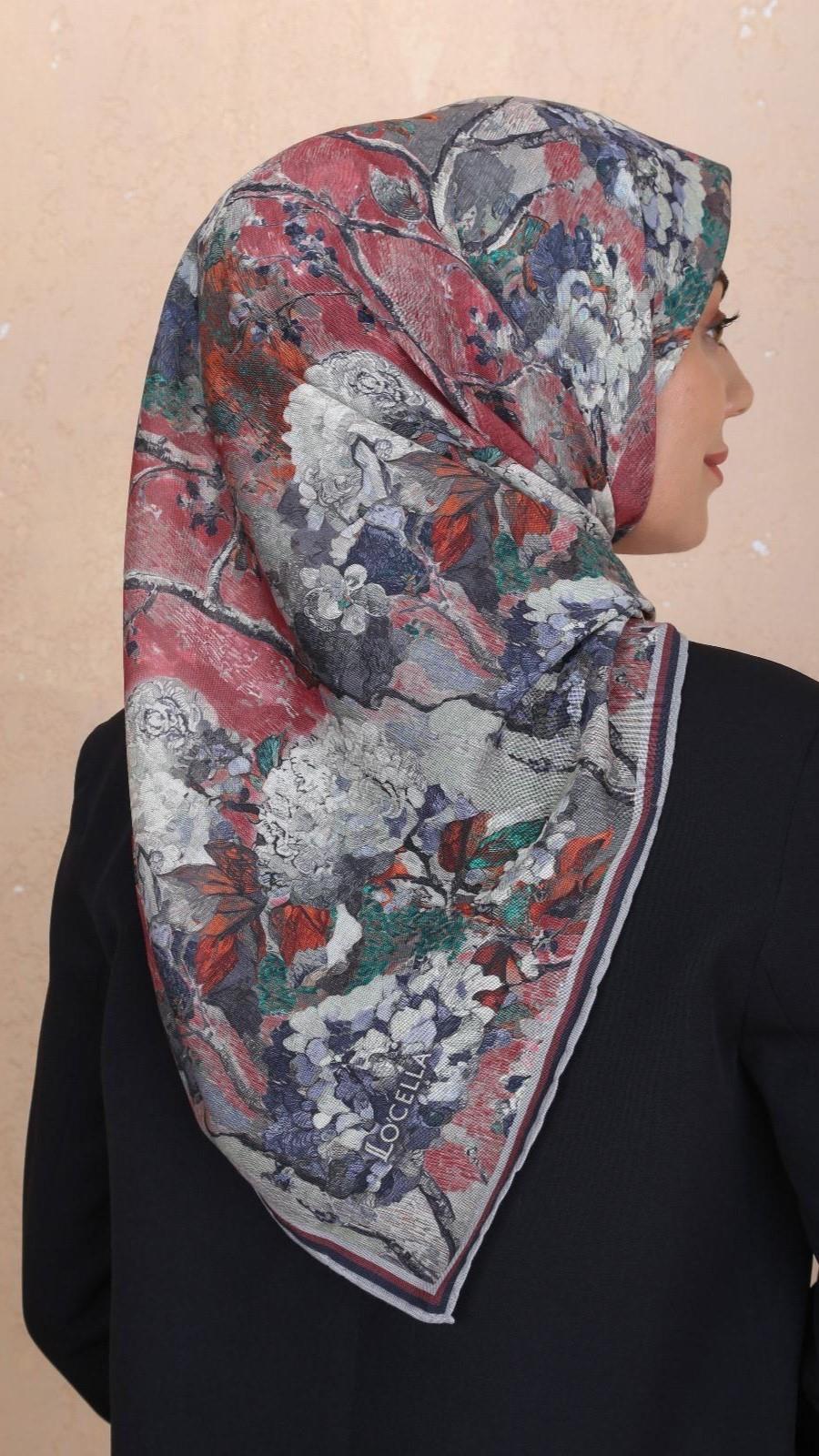 Locella Soft Pamuk Eşarp Taş-5