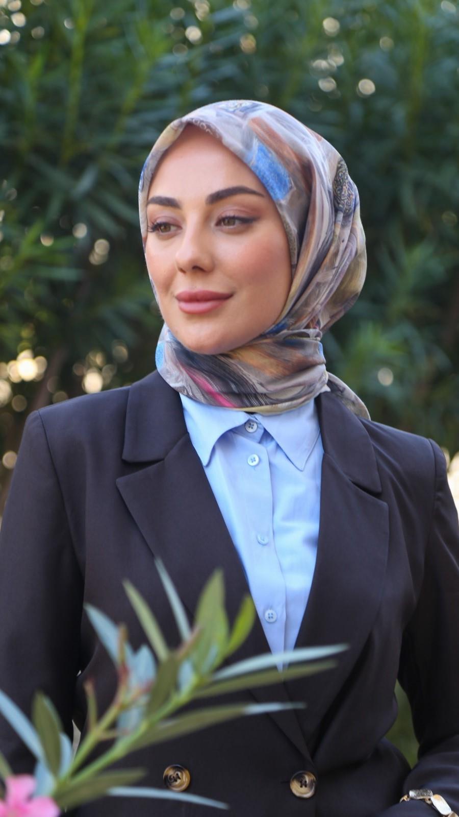 Locella Soft Pamuk Eşarp Sarı-6