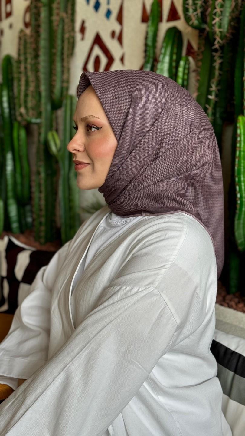 Locella Soft Pamuk Eşarp Kakao-18