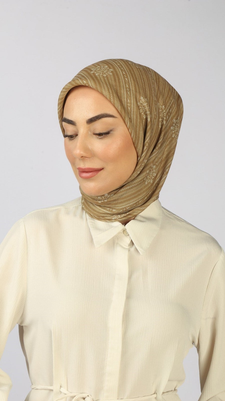 Locella Soft Pamuk Eşarp Yağ Sarısı