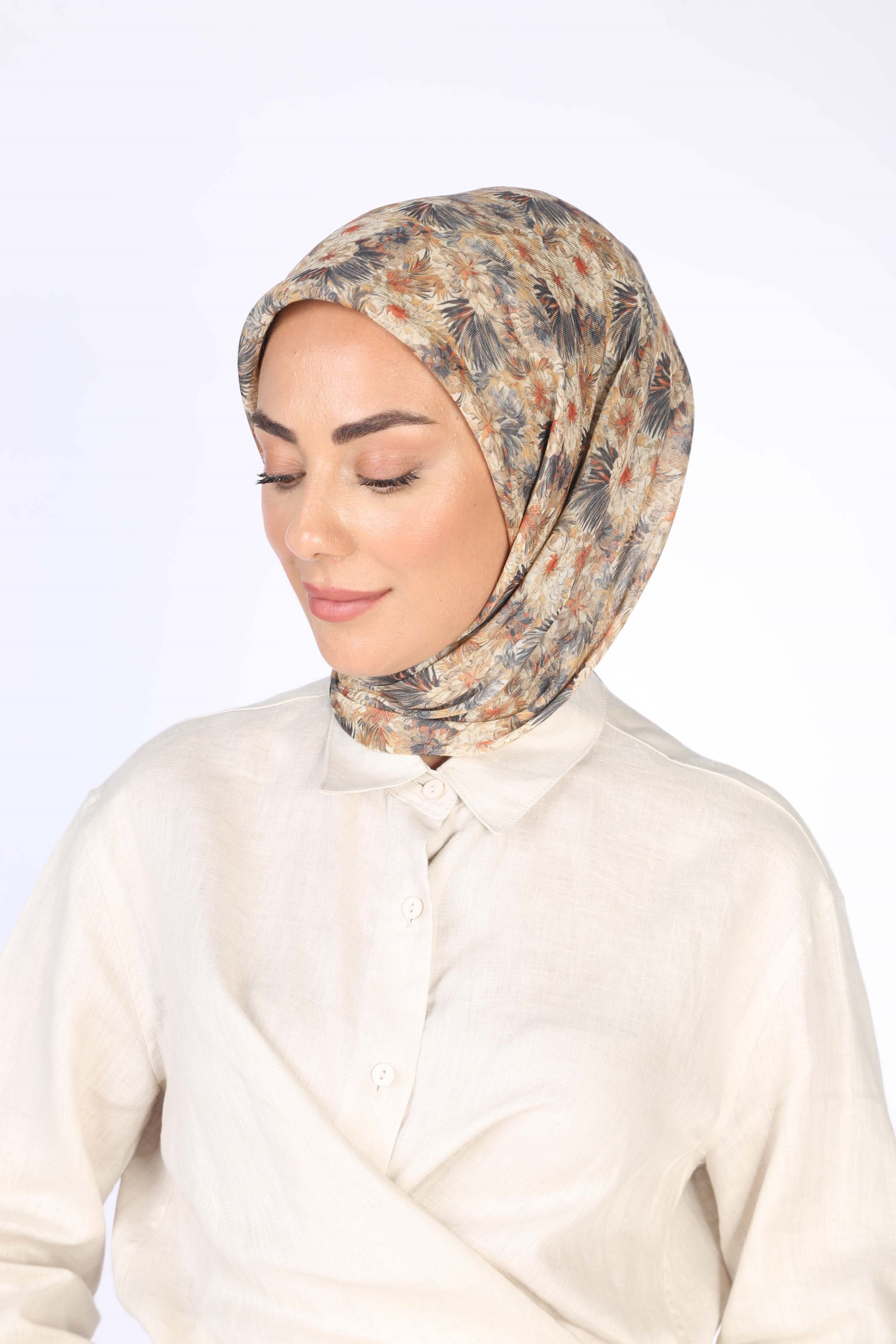 Locella Soft Pamuk Eşarp Siyah