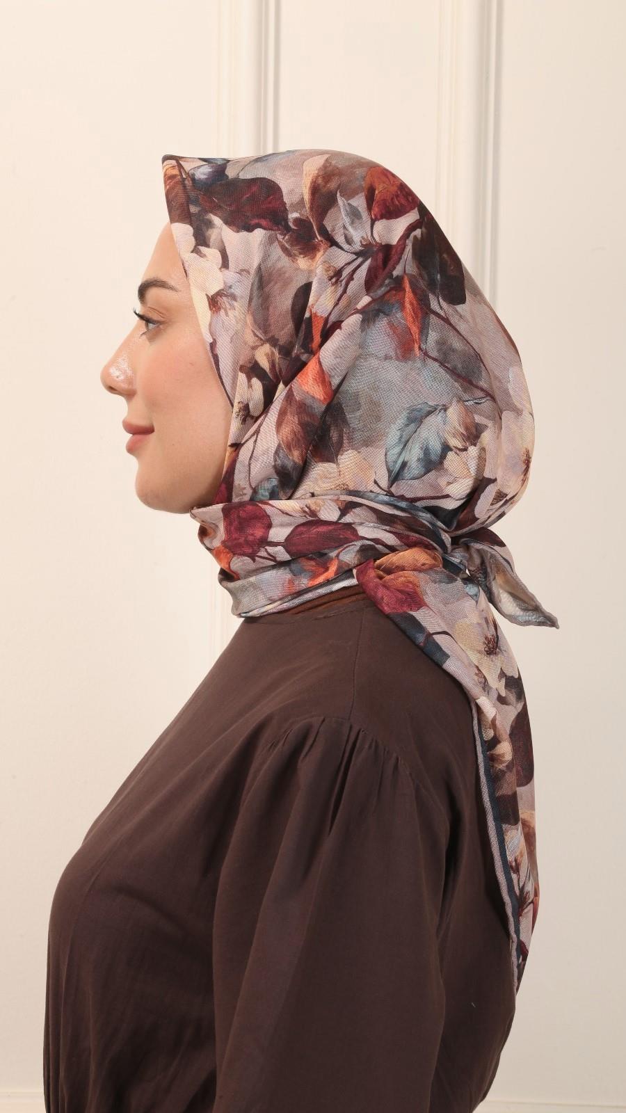 Locella Soft Pamuk Eşarp Pudra Pembe-1