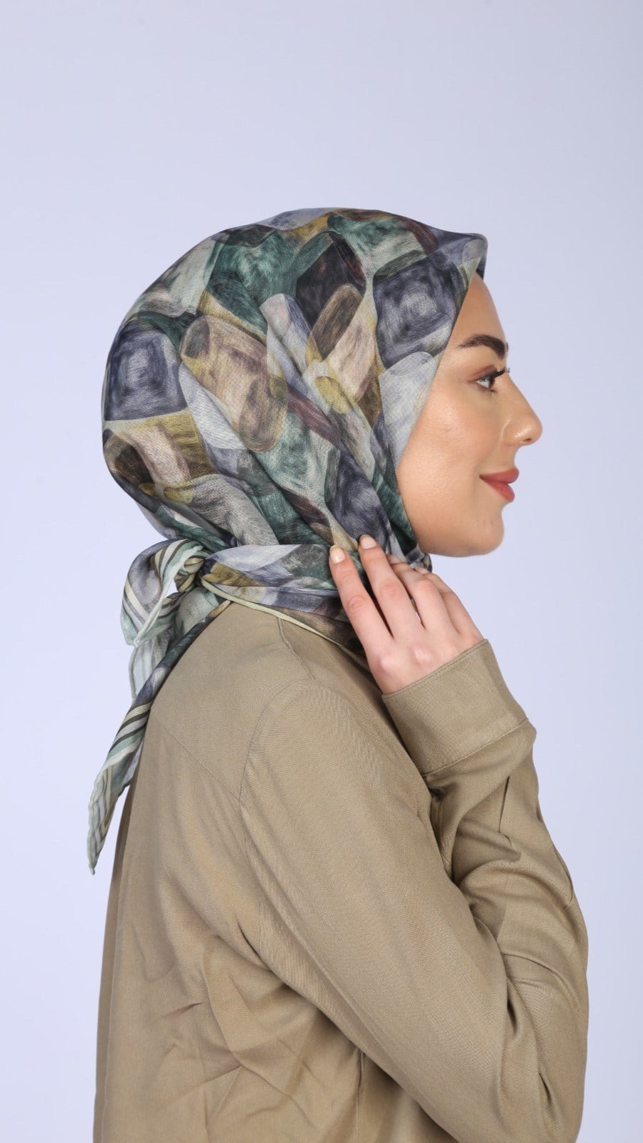 Locella Soft Pamuk Eşarp Mint