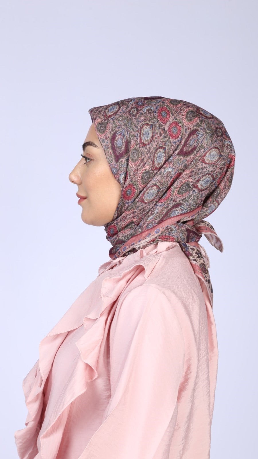 Locella Soft Pamuk Eşarp Pembe