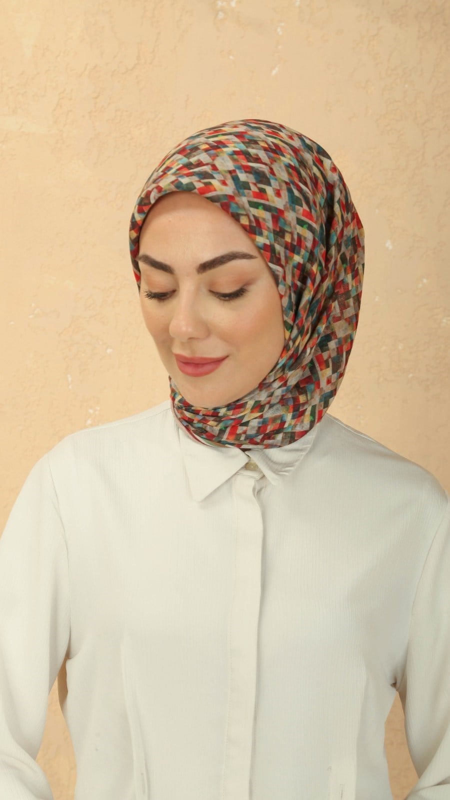 Locella Soft Pamuk Eşarp Yeşil