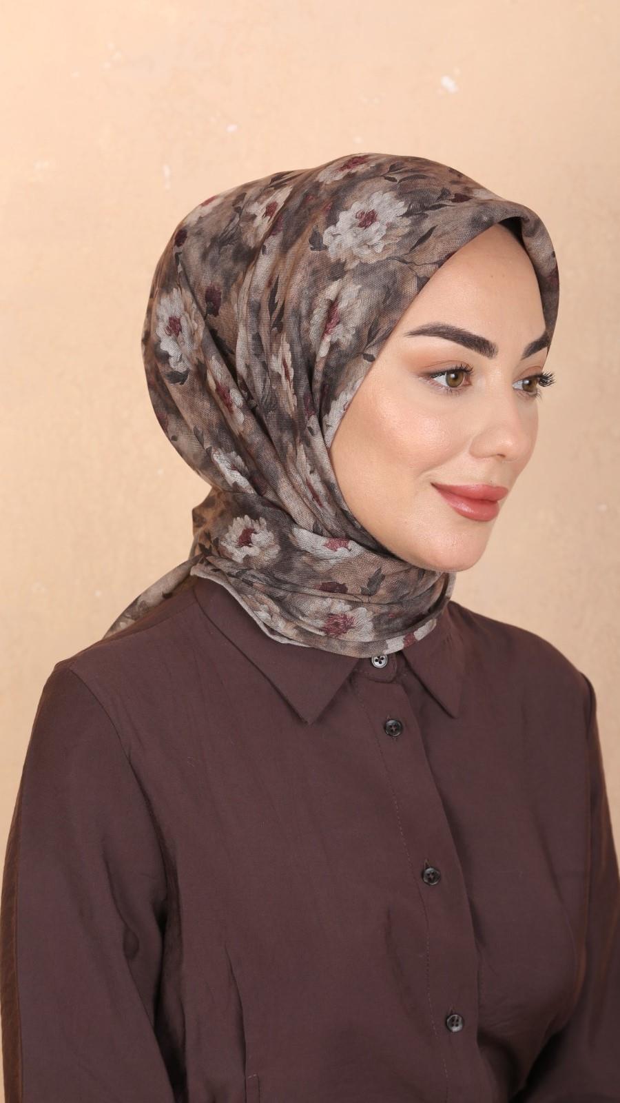 Locella Soft Pamuk Eşarp Camel