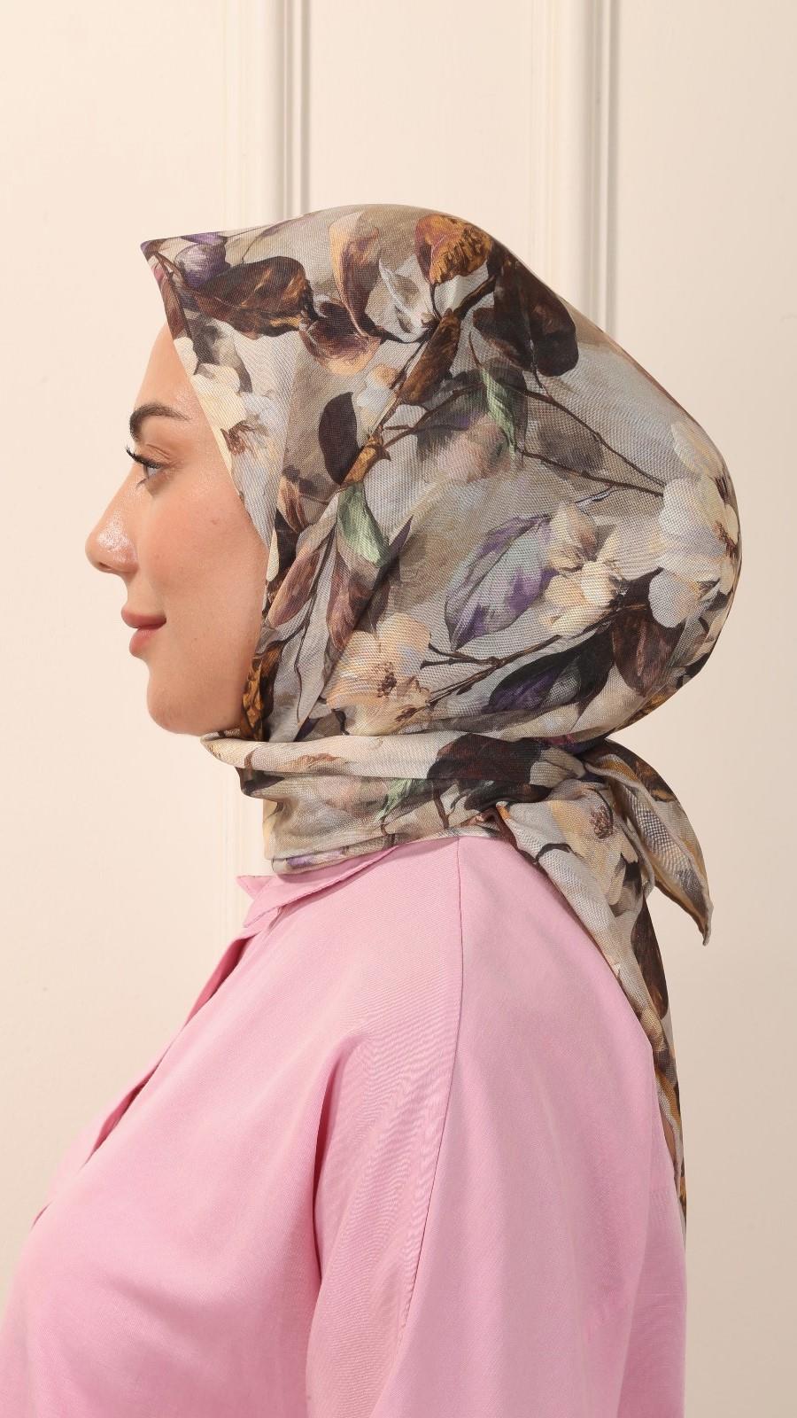 Locella Soft Pamuk Eşarp Sarı-6