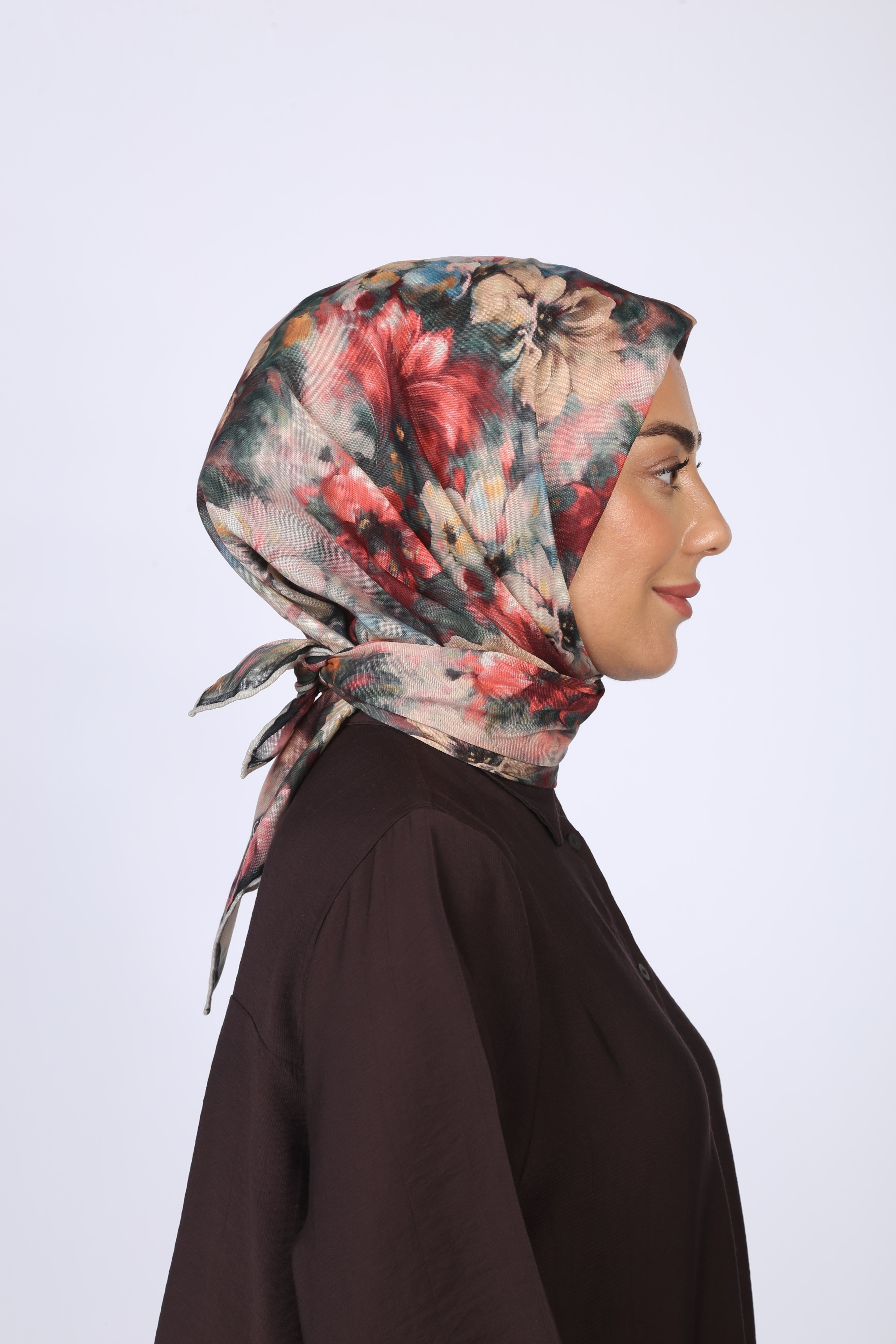 Locella Soft Pamuk Eşarp Siyah