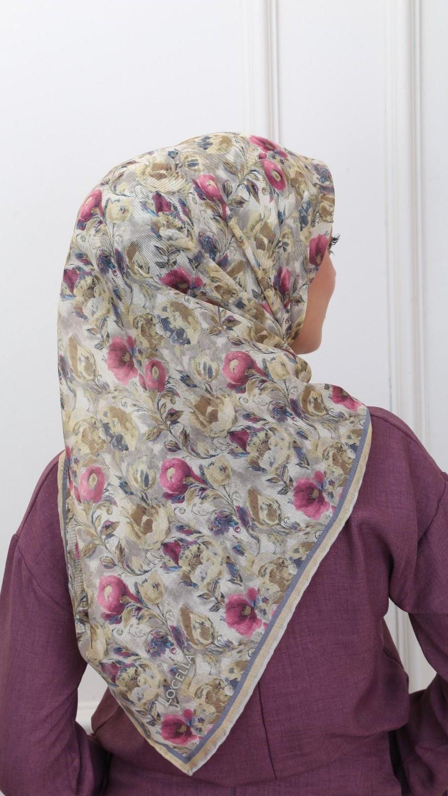 Locella Soft Pamuk Eşarp Sarı-7