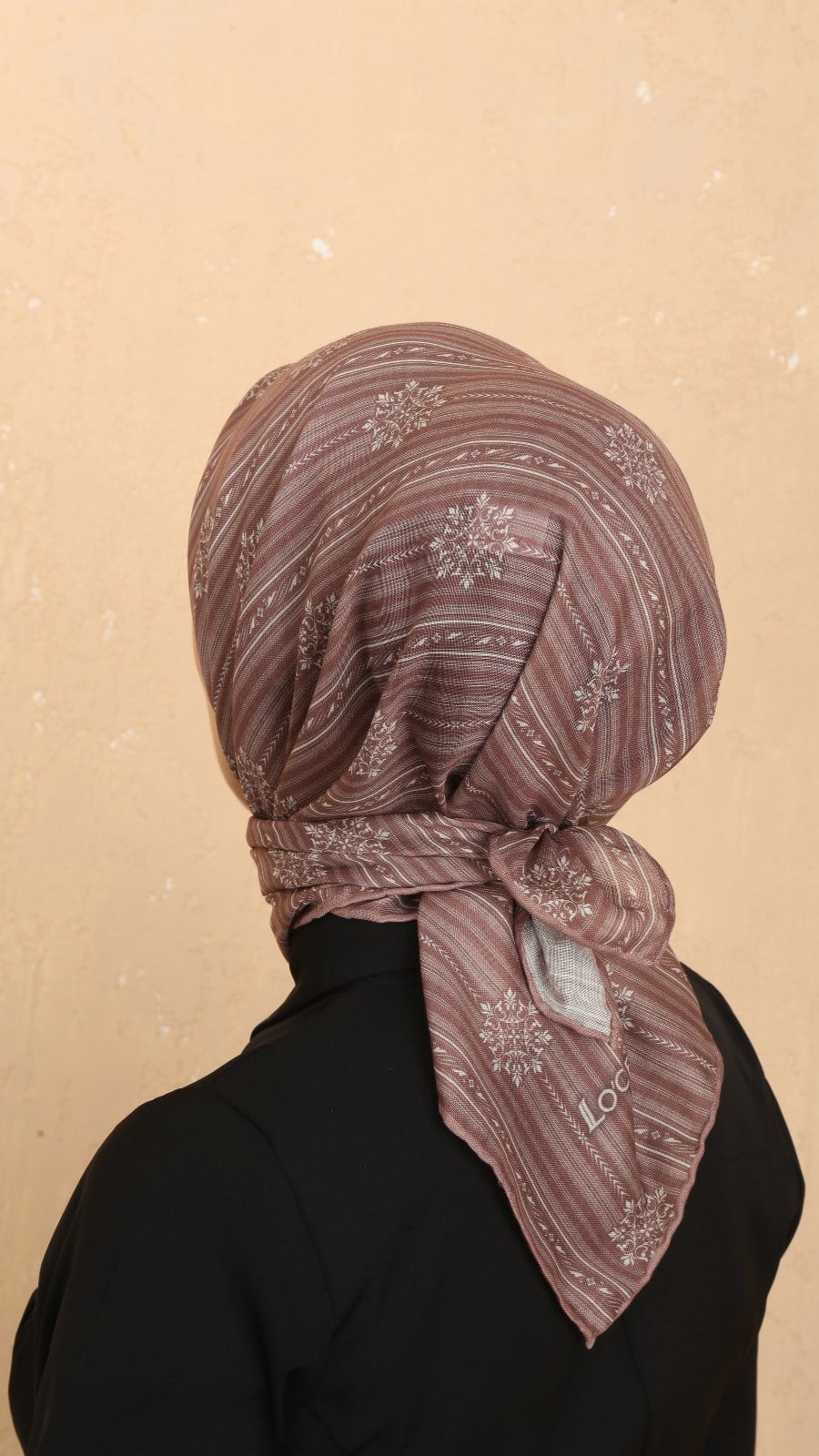 Locella Soft Pamuk Eşarp Rose