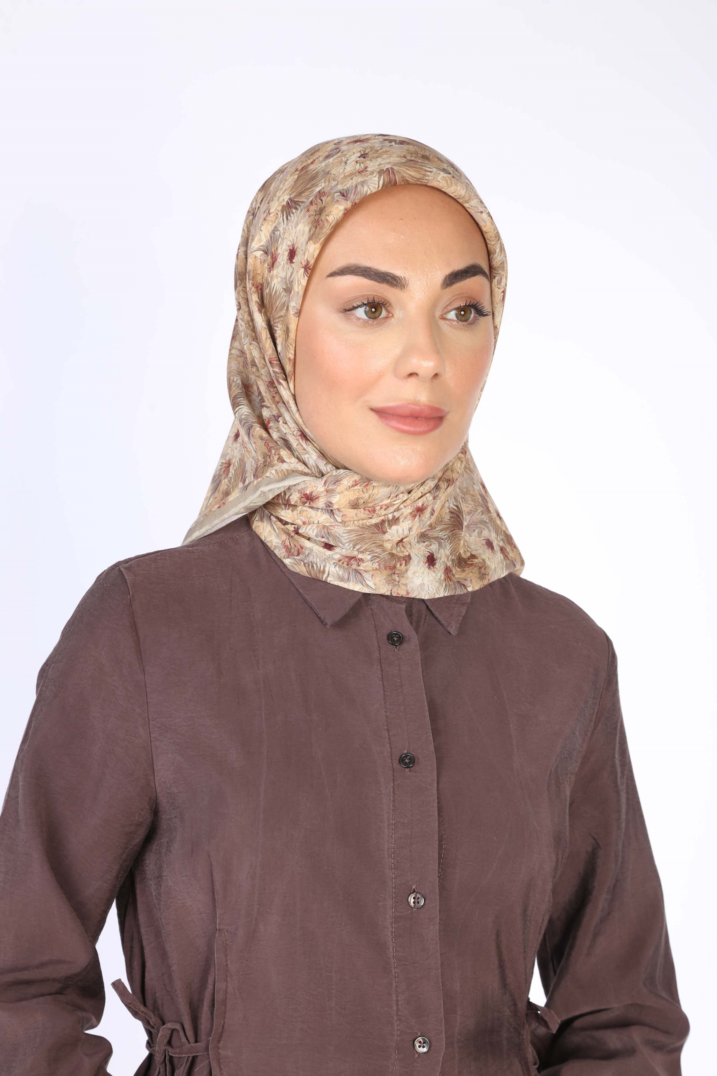 Locella Soft Pamuk Eşarp Pastel Sarı