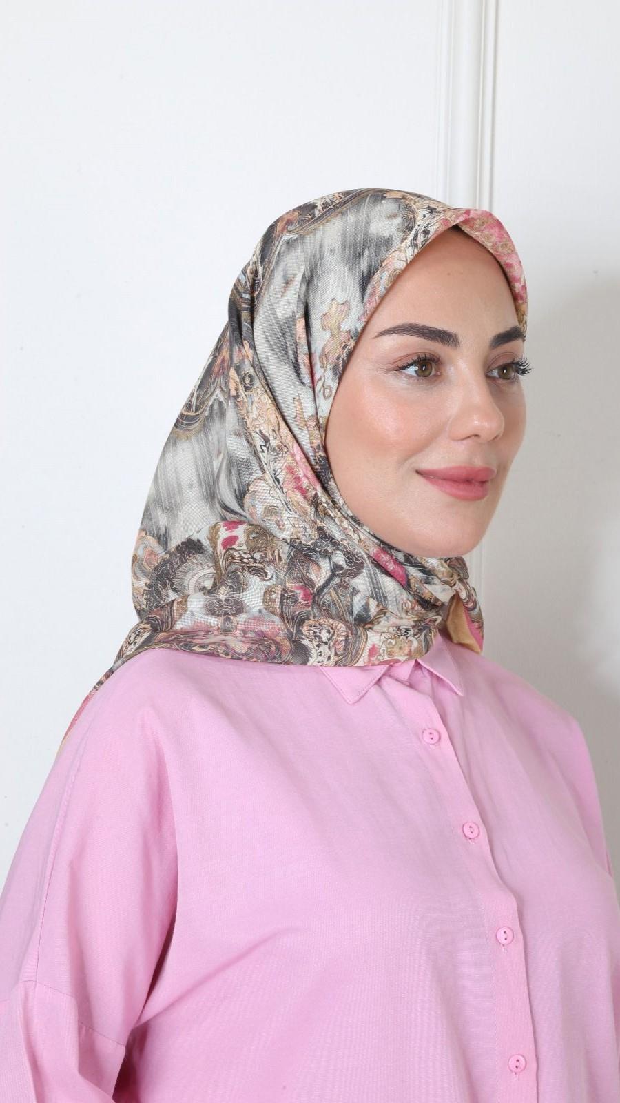 Locella Soft Pamuk Eşarp Sarı-1