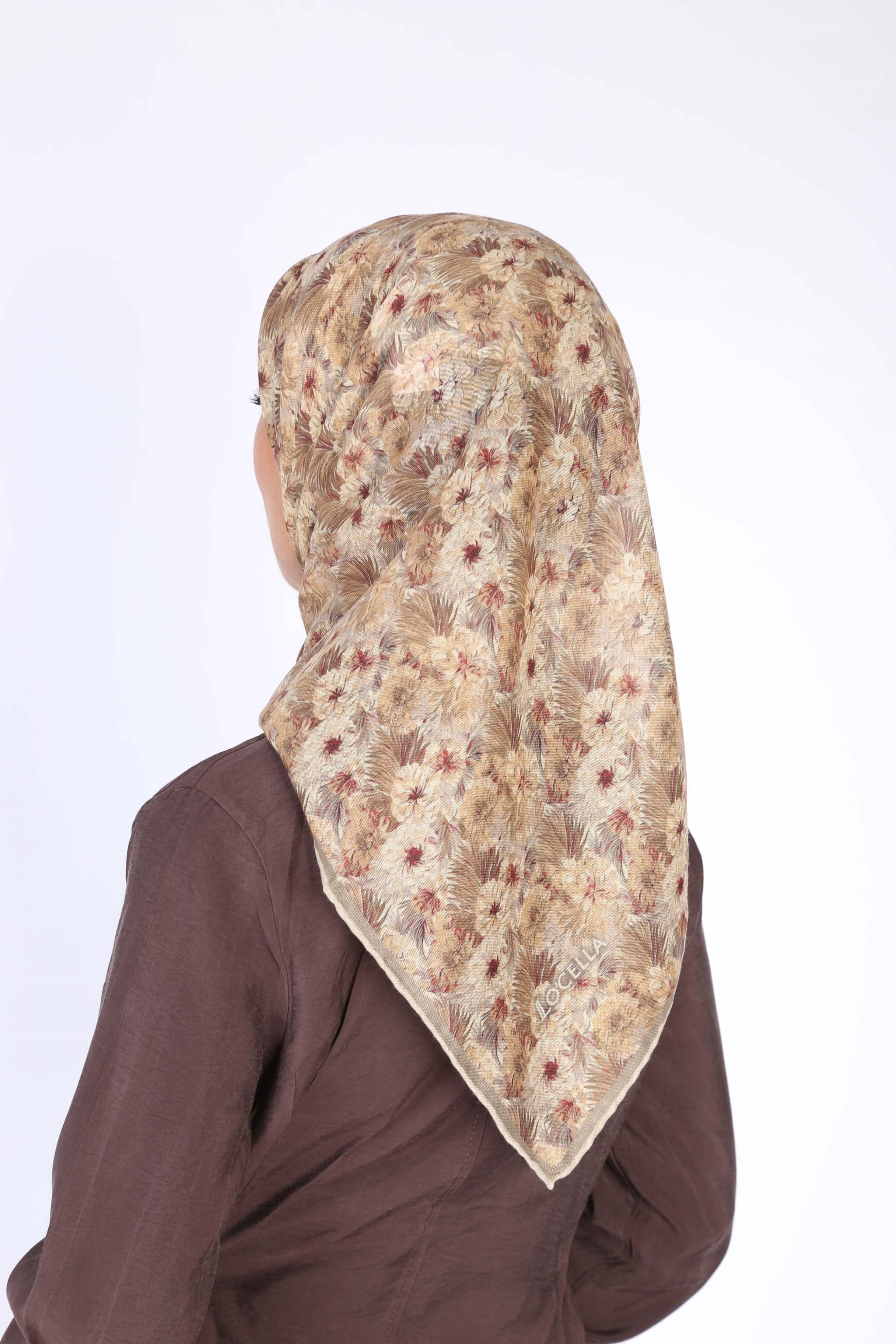 Locella Soft Pamuk Eşarp Pastel Sarı