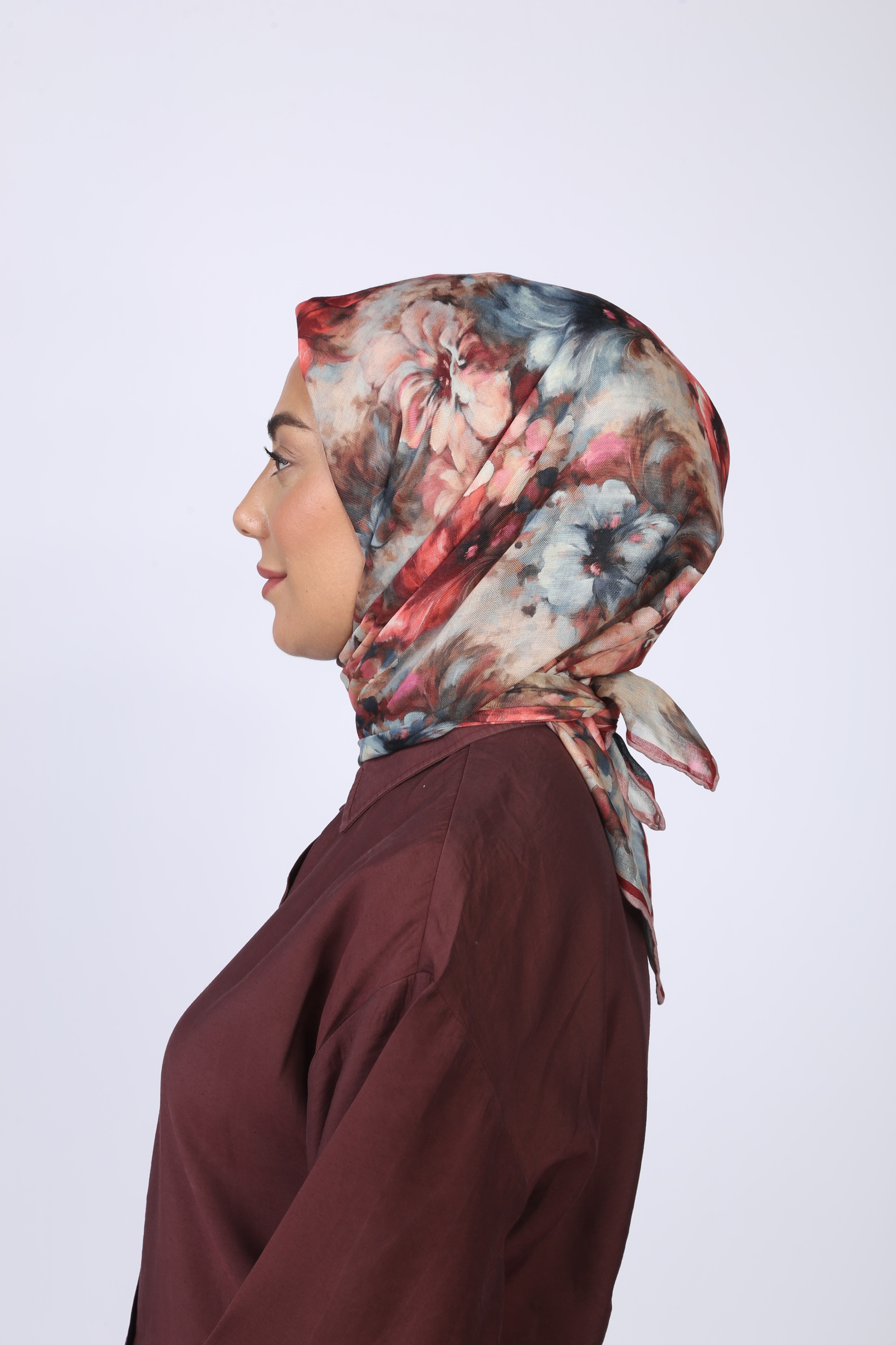 Locella Soft Pamuk Eşarp Kırmızı