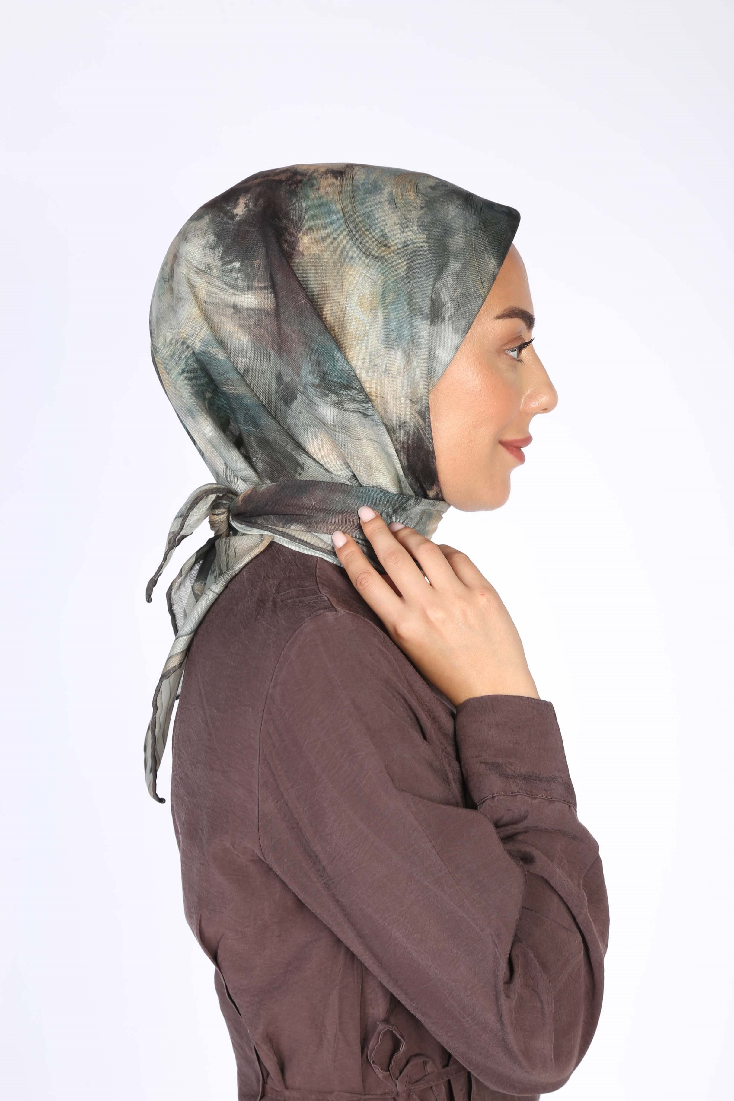Locella Soft Pamuk Eşarp Adaçayı