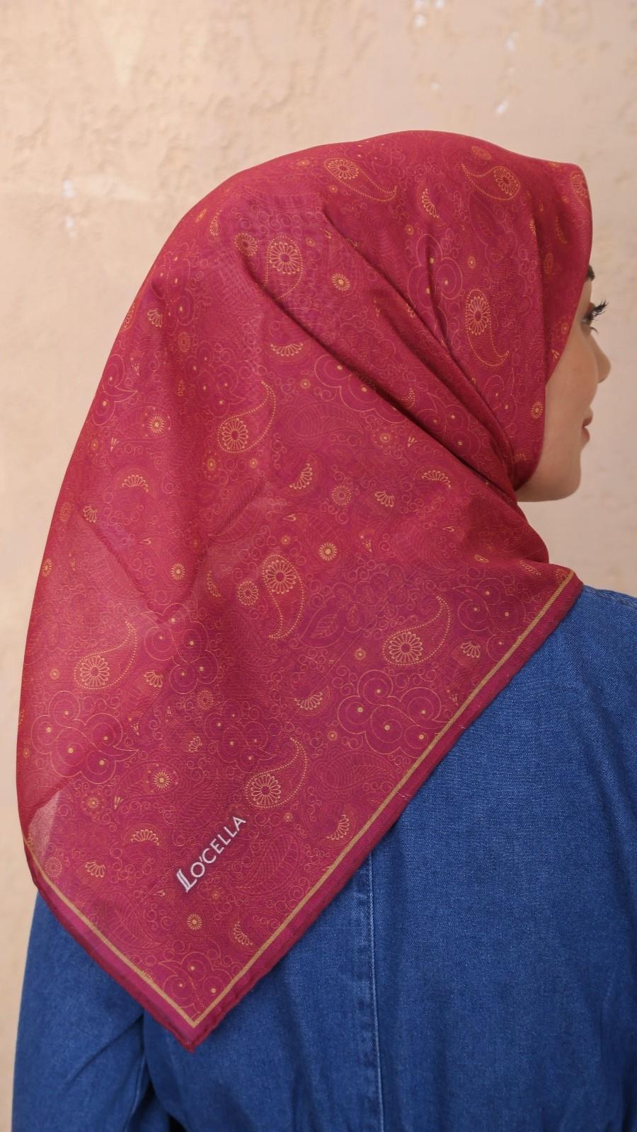 Locella Soft Pamuk Eşarp Çok Renkli-23