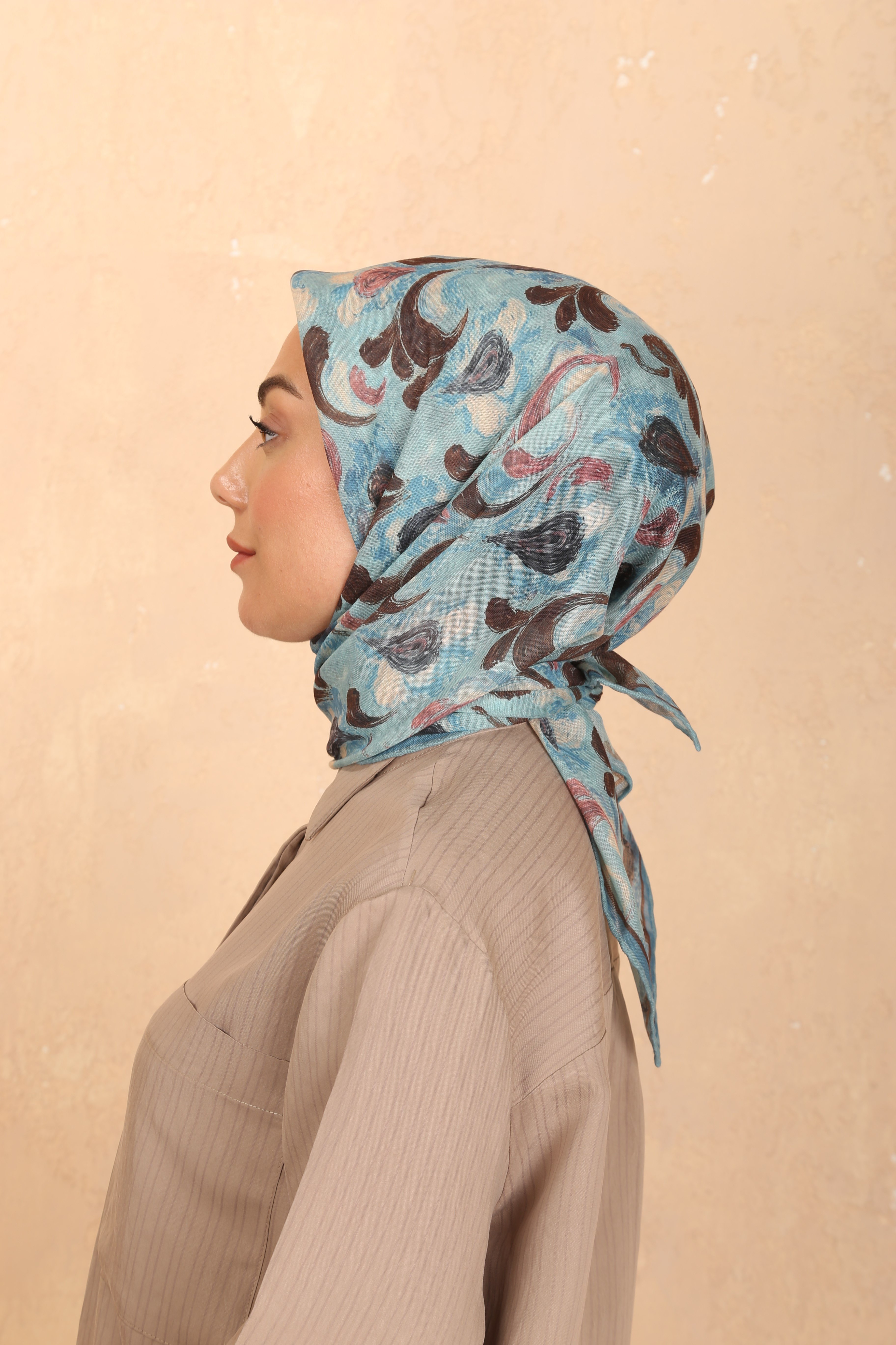 Locella Soft Pamuk Eşarp Mint Yeşili