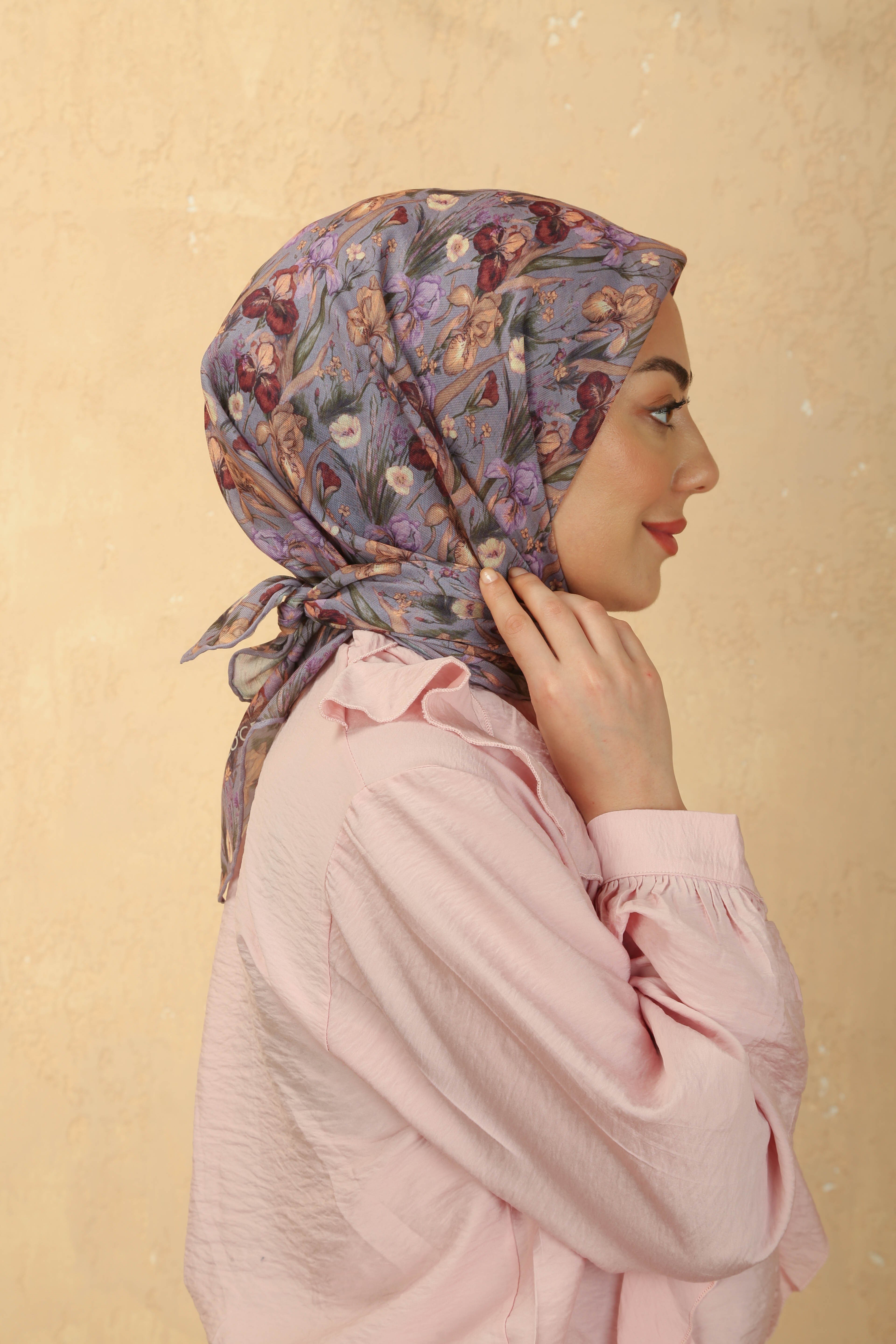 Locella Soft Pamuk Eşarp Lavanta