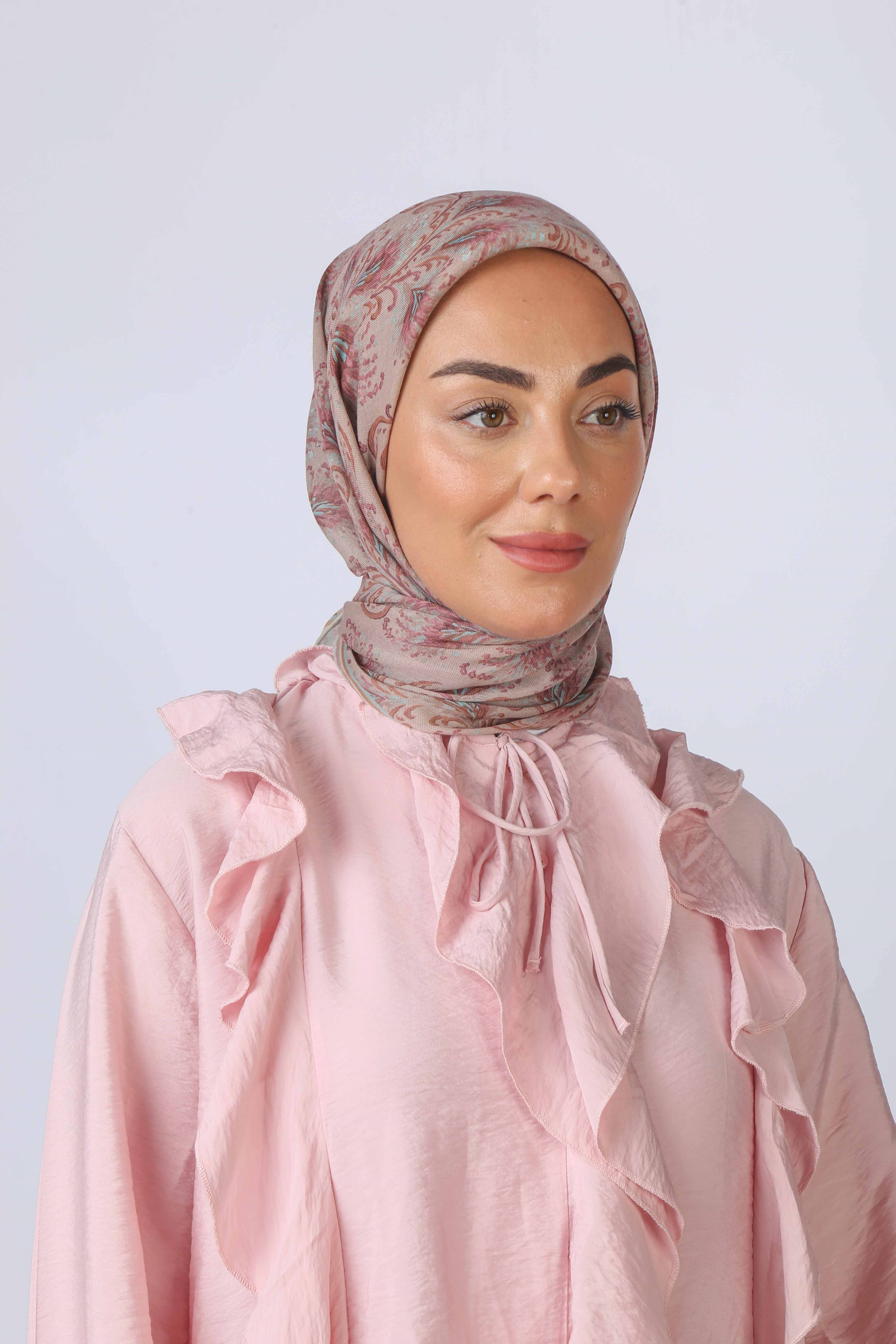Locella Soft Pamuk Eşarp Keten Rengi