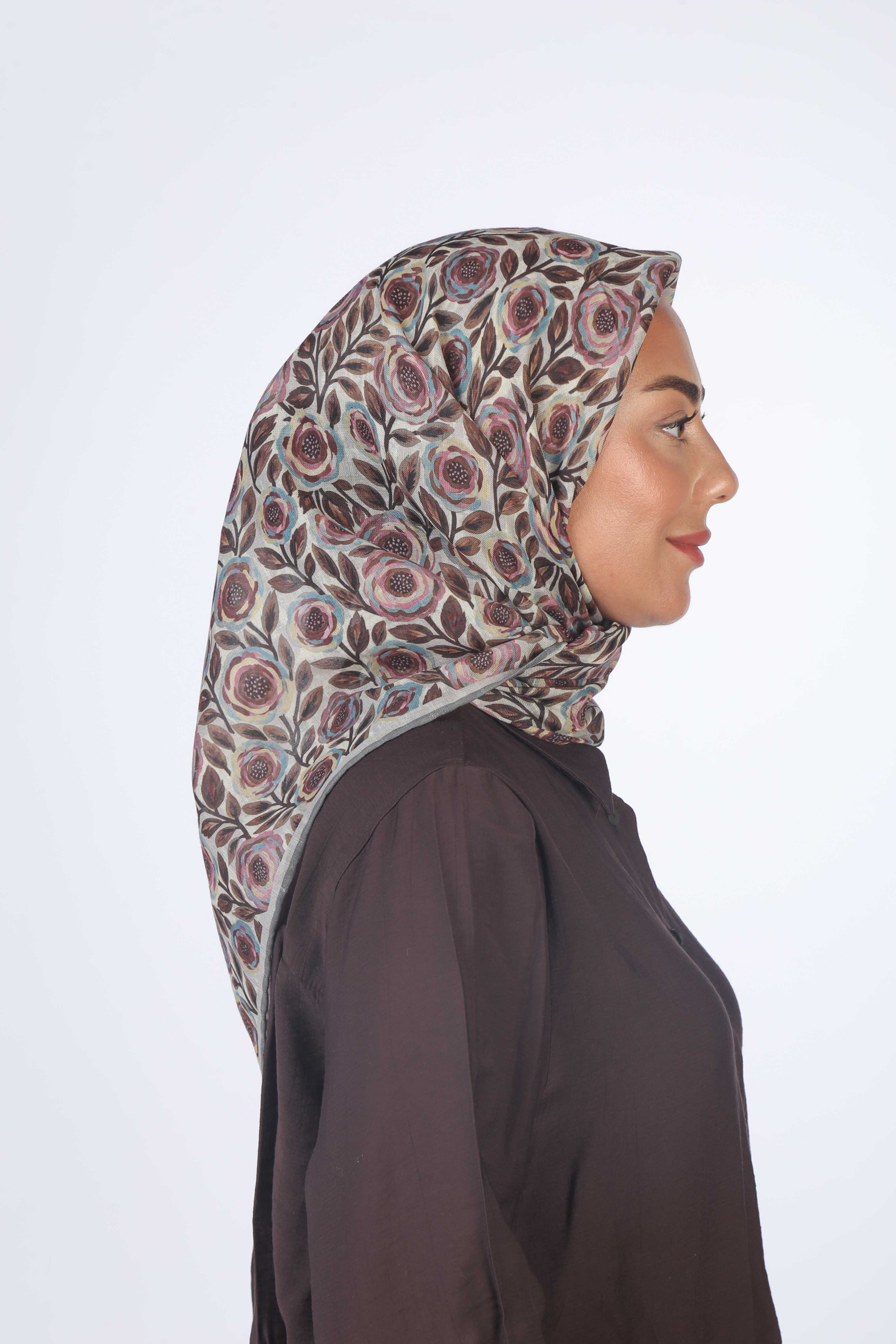 Locella Soft Pamuk Eşarp Krem