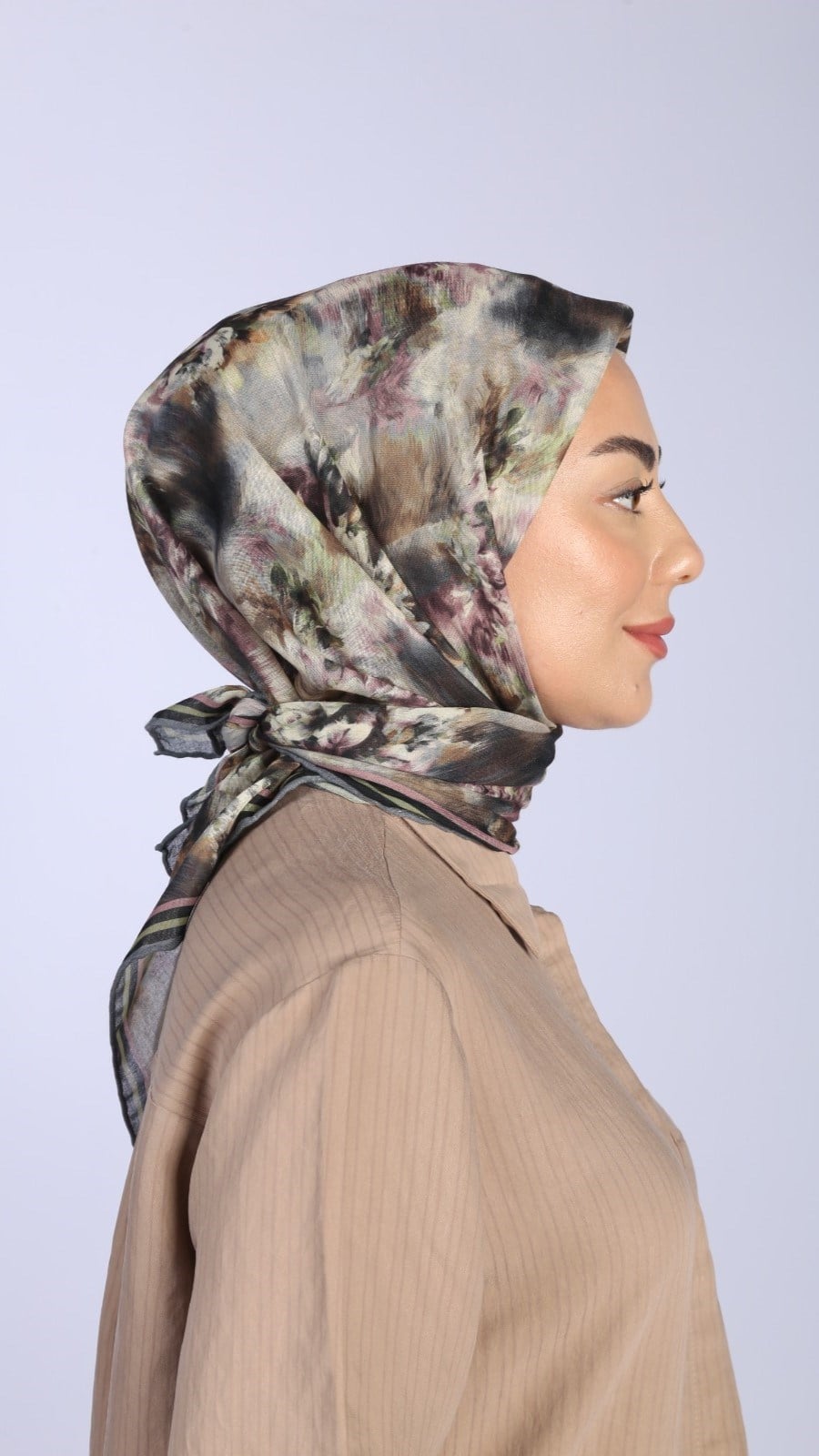 Locella Soft Pamuk Eşarp Siyah