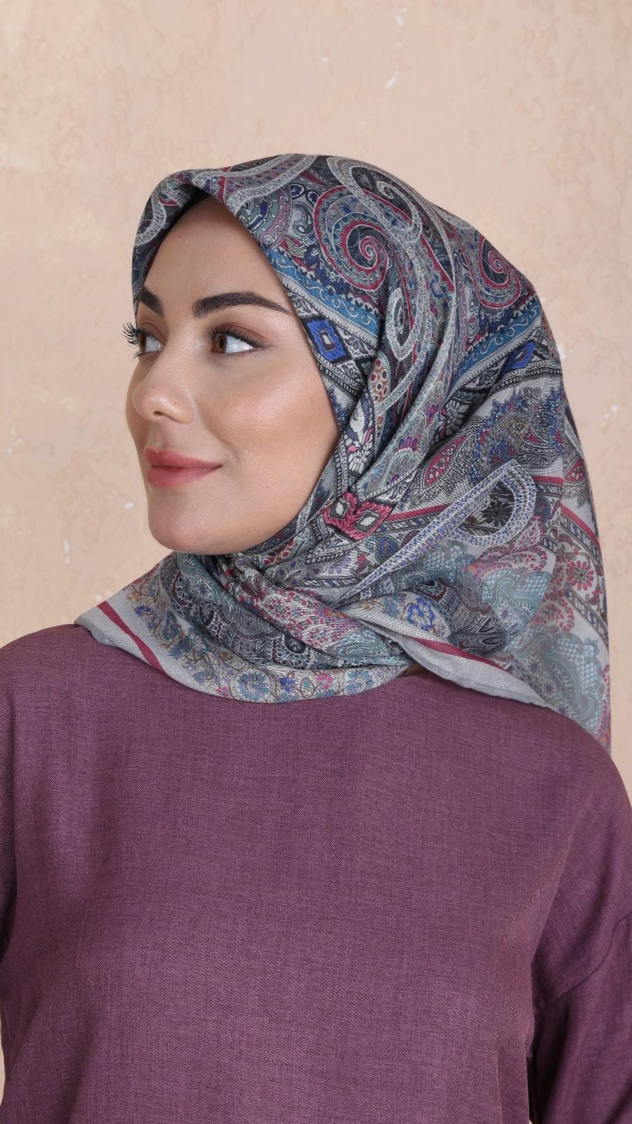 Locella Soft Pamuk Eşarp Açık Vizon-8