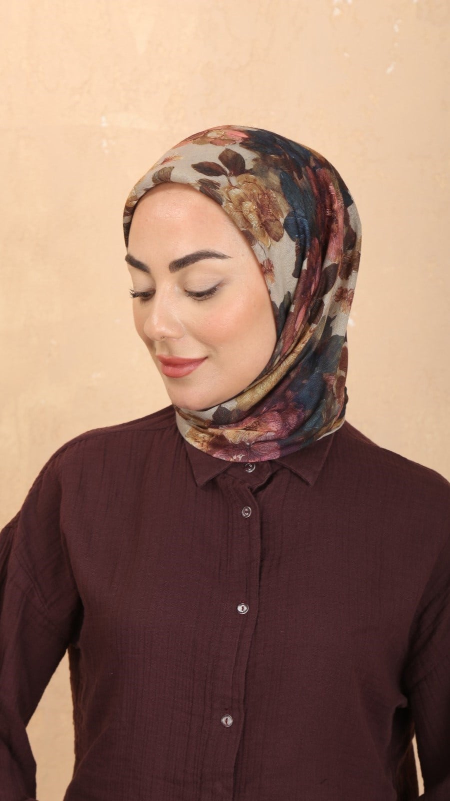 Locella Soft Pamuk Eşarp Çok Renkli
