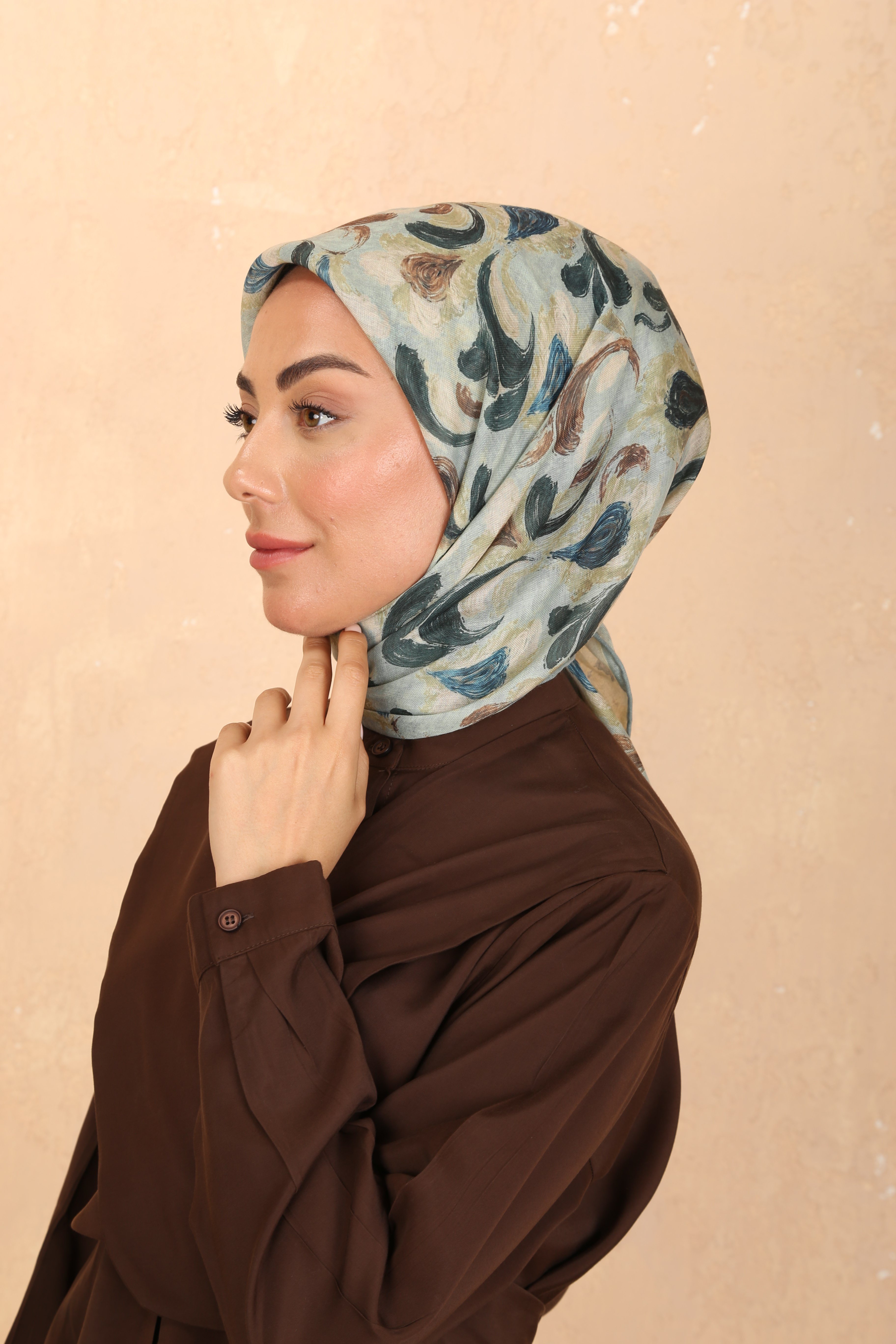 Locella Soft Pamuk Eşarp Adaçayı