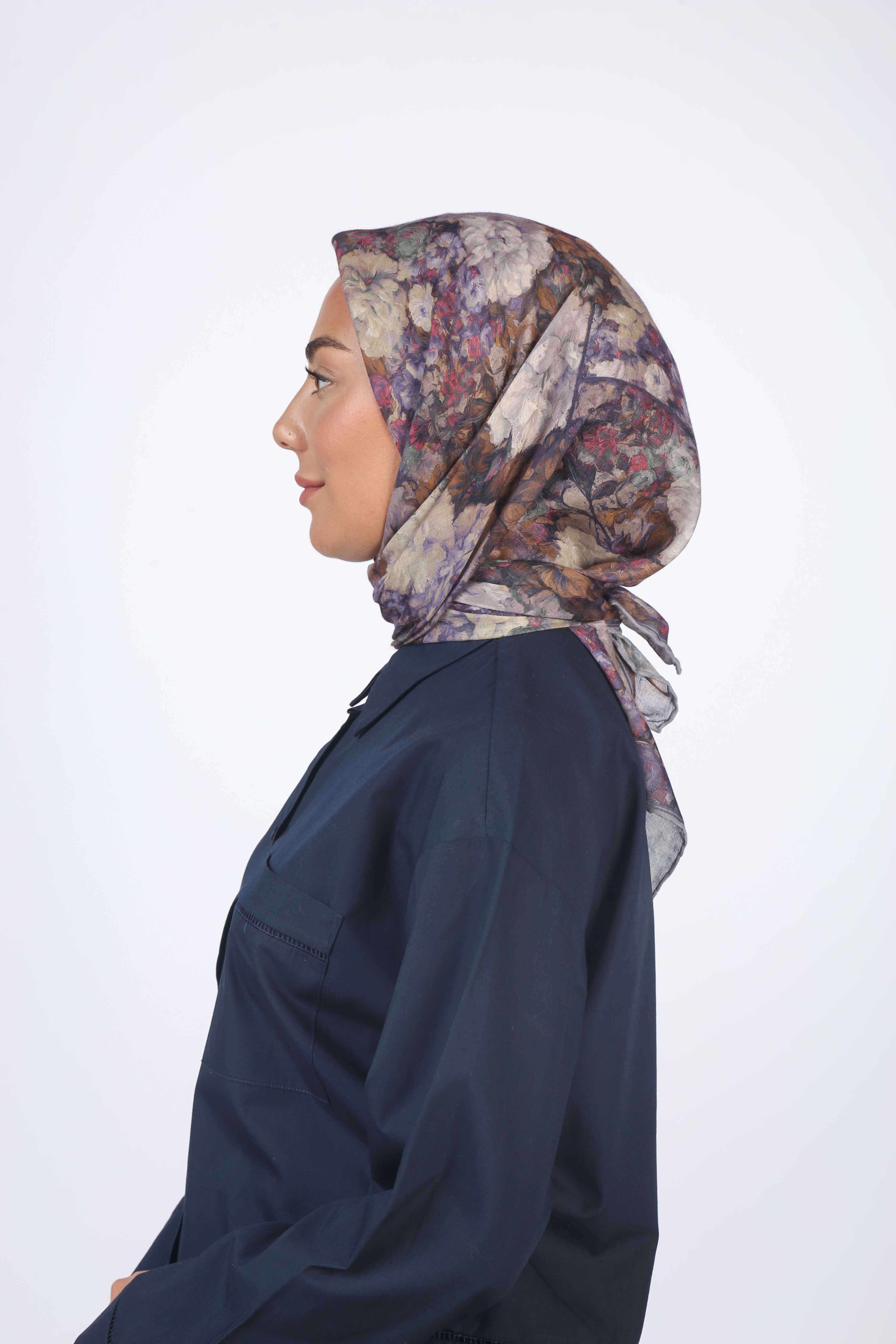 Locella Soft Pamuk Eşarp Leylak