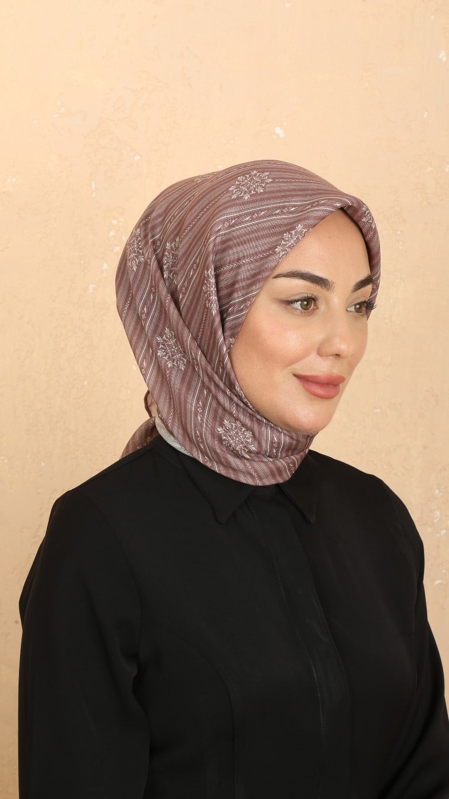 Locella Soft Pamuk Eşarp Rose