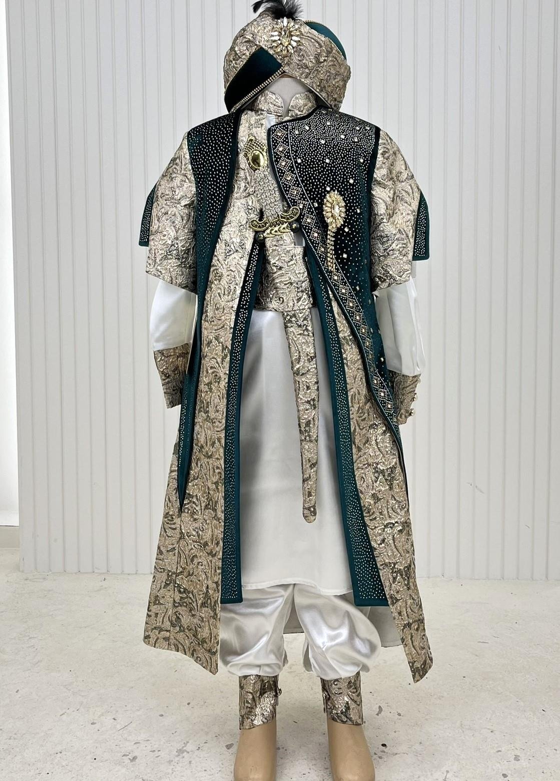 İthal Dantel Balık Abiye Kadife Kaftan Damatlık Kombin Set 67