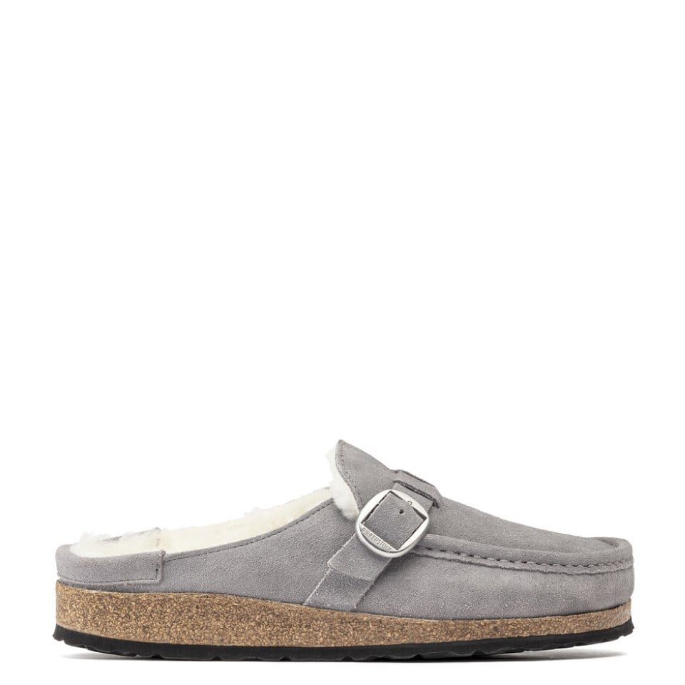 Buckley Suede Shearling Kapalı Terlik