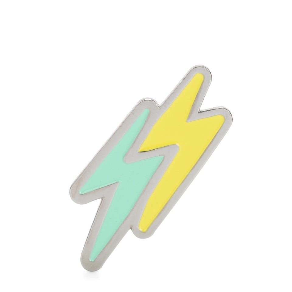 Double Li Bold Pin Rozet